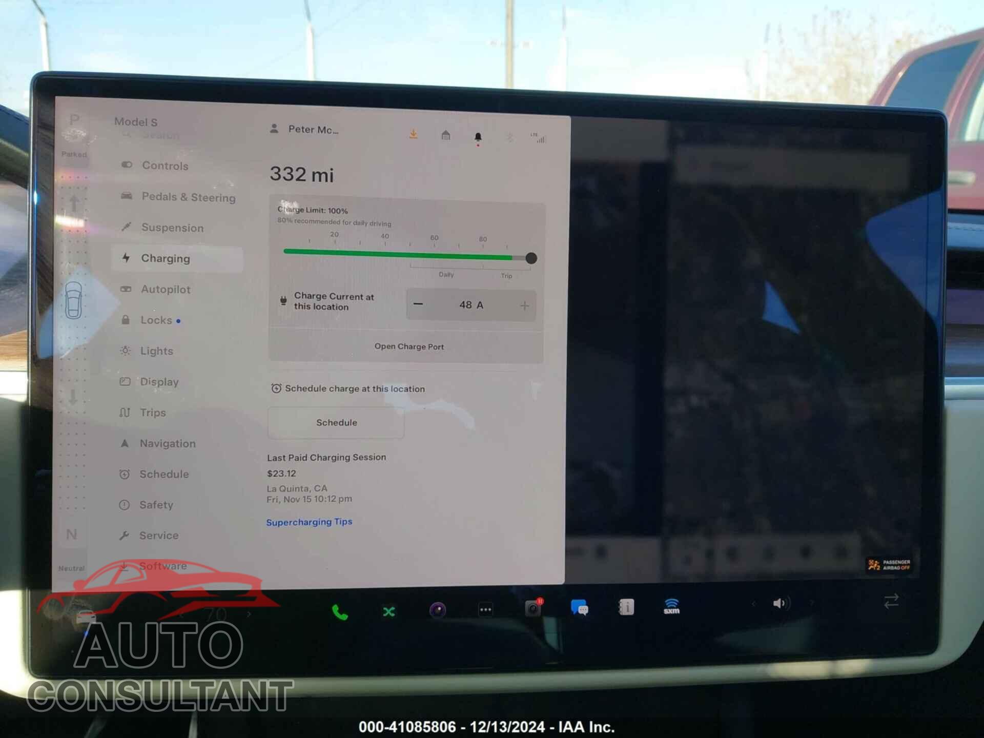 TESLA MODEL S 2022 - 5YJSA1E50NF482719