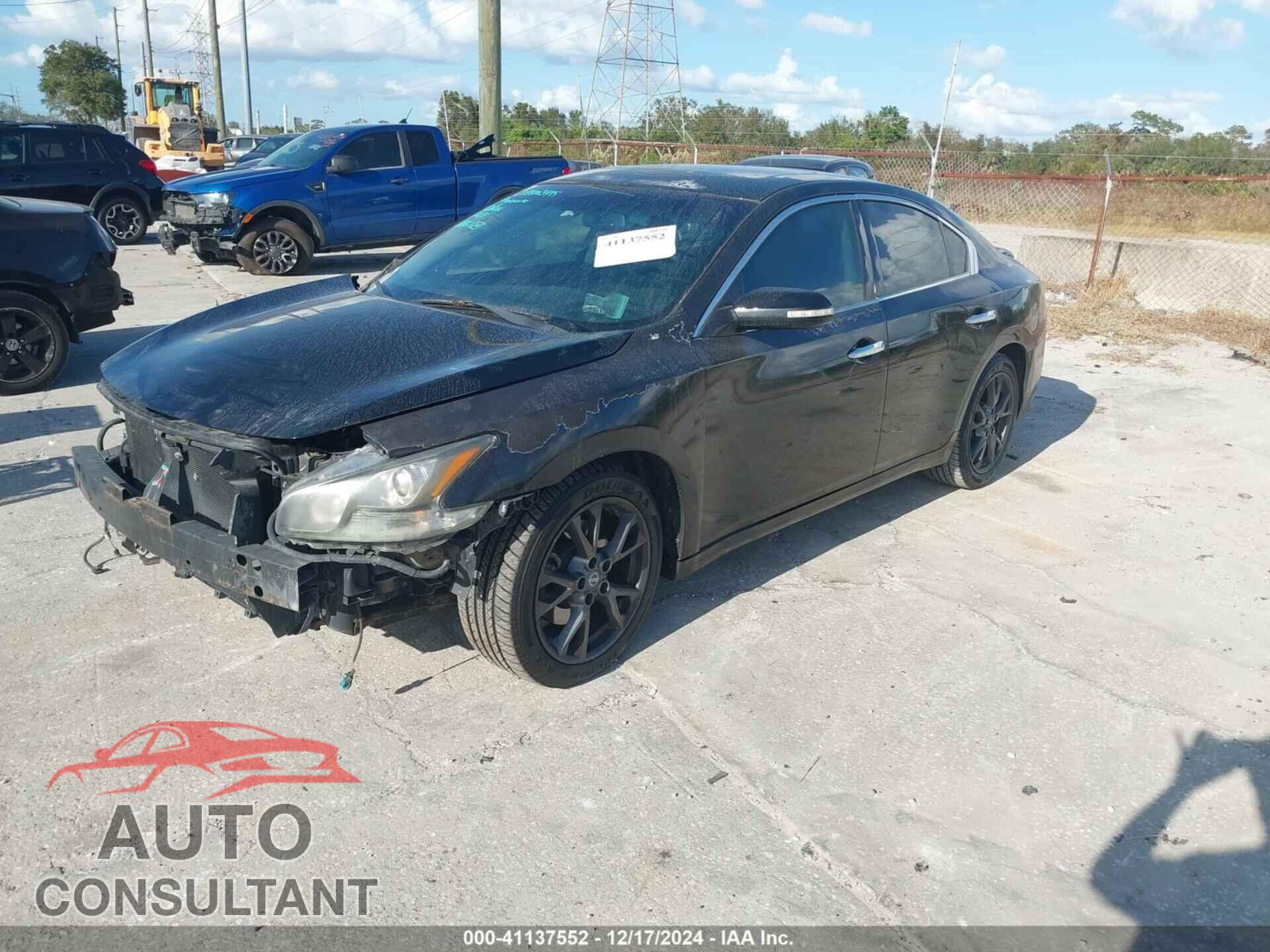 NISSAN MAXIMA 2012 - 1N4AA5AP3CC853995