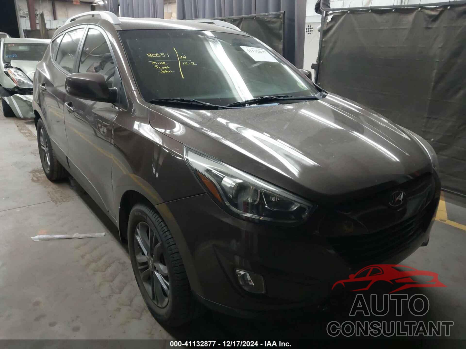 HYUNDAI TUCSON 2015 - KM8JU3AG5FU962328