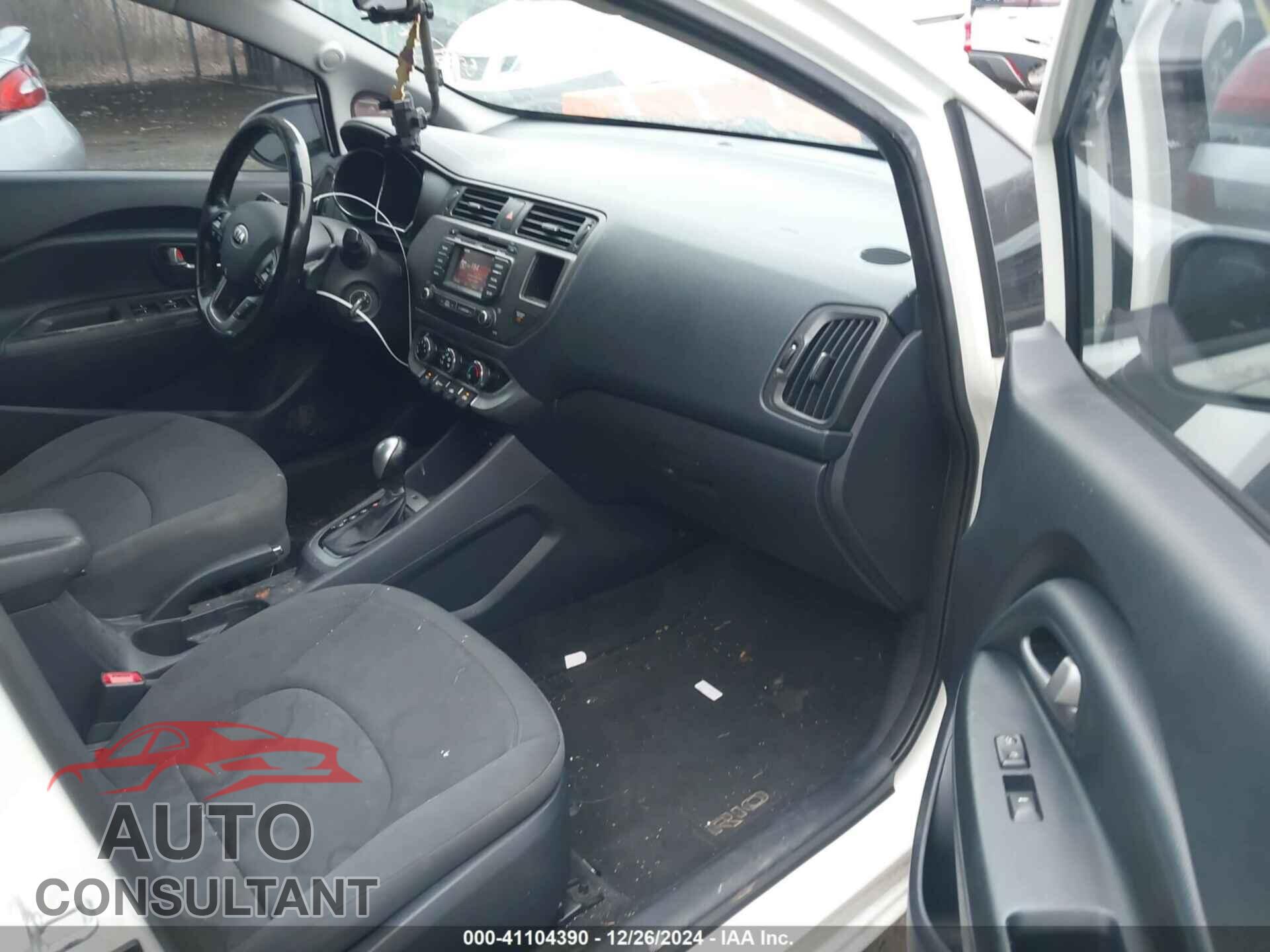 KIA RIO 2014 - KNADN4A39E6397776