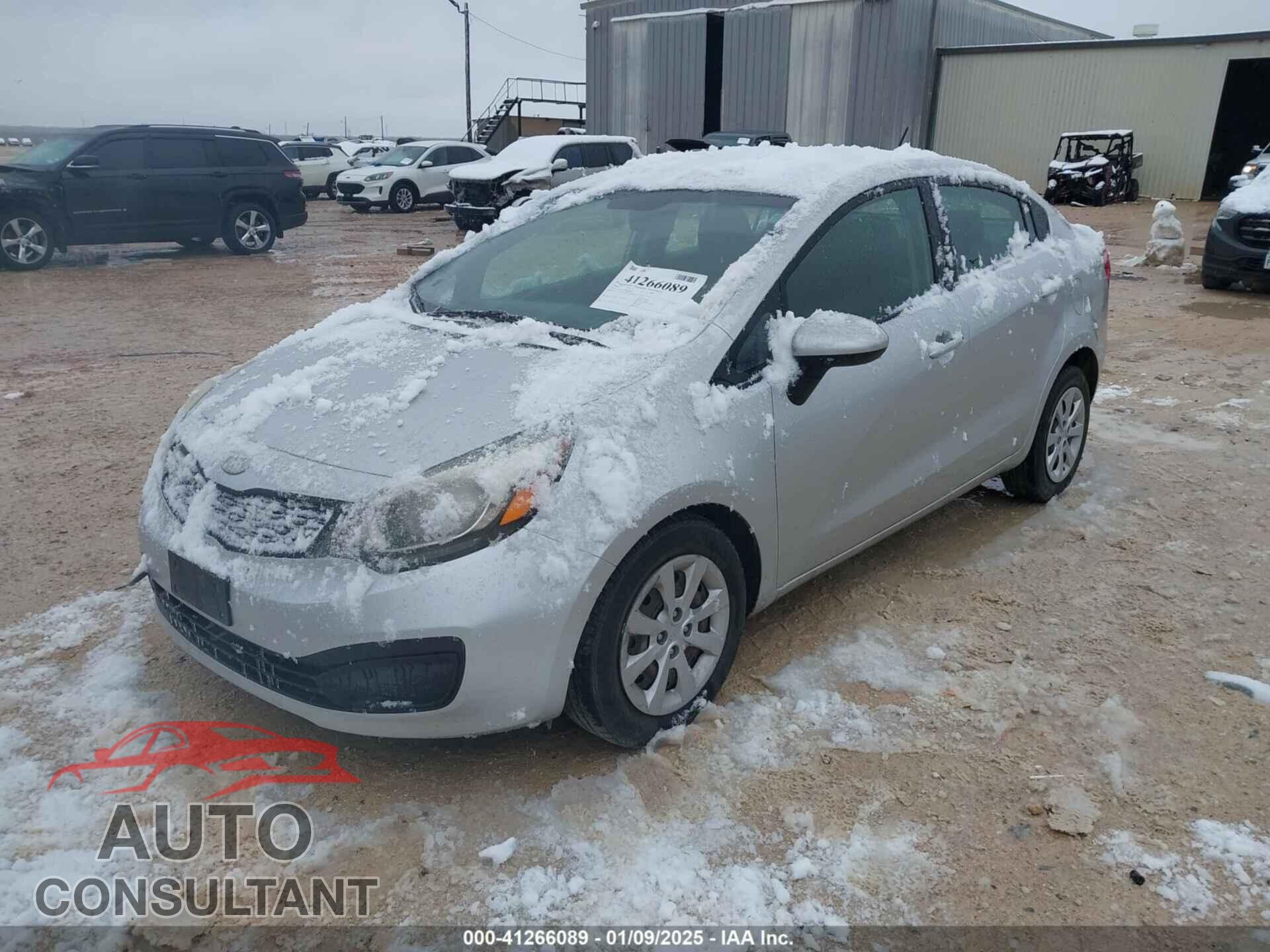 KIA RIO 2013 - KNADM4A39D6109398