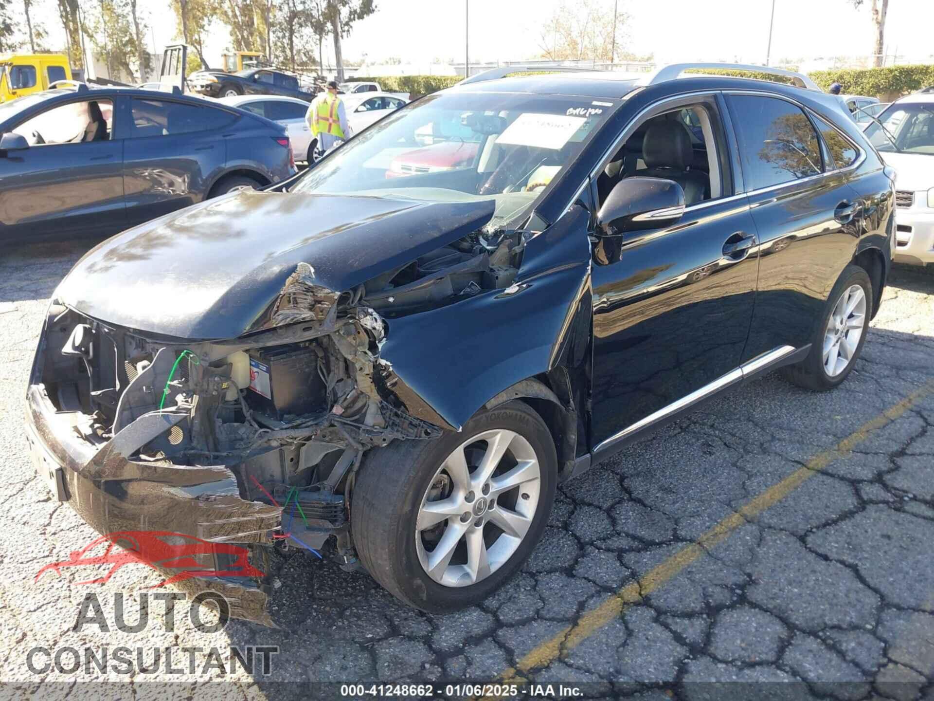 LEXUS RX 350 2010 - 2T2BK1BA4AC074636