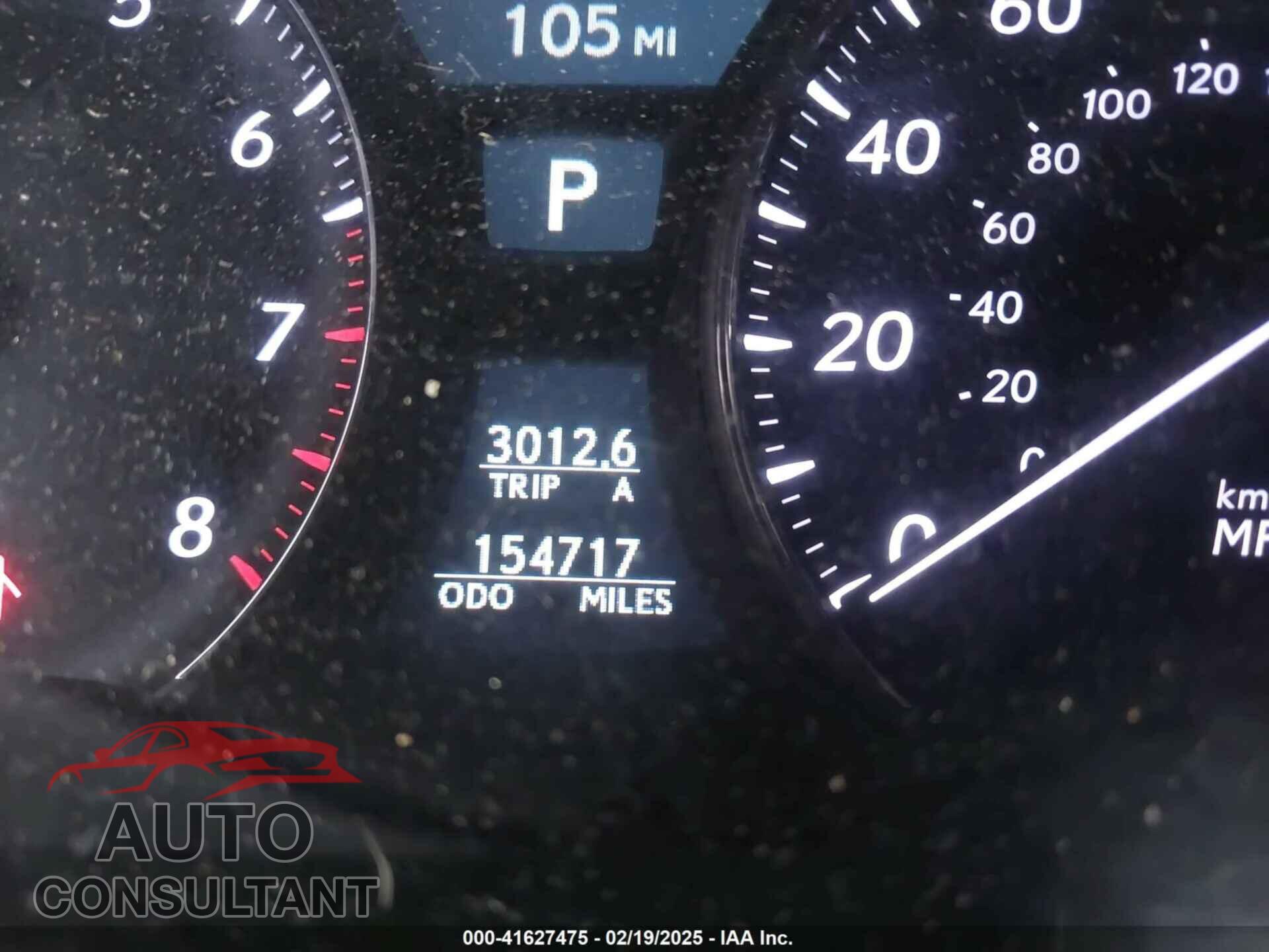 LEXUS LS 460 2012 - JTHCL5EF0C5014758