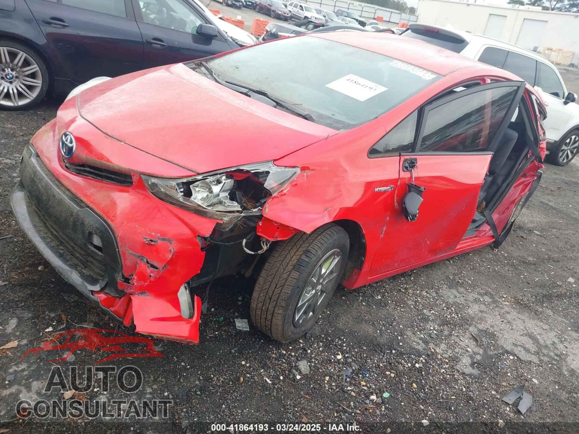TOYOTA PRIUS V 2017 - JTDZN3EU5HJ058763