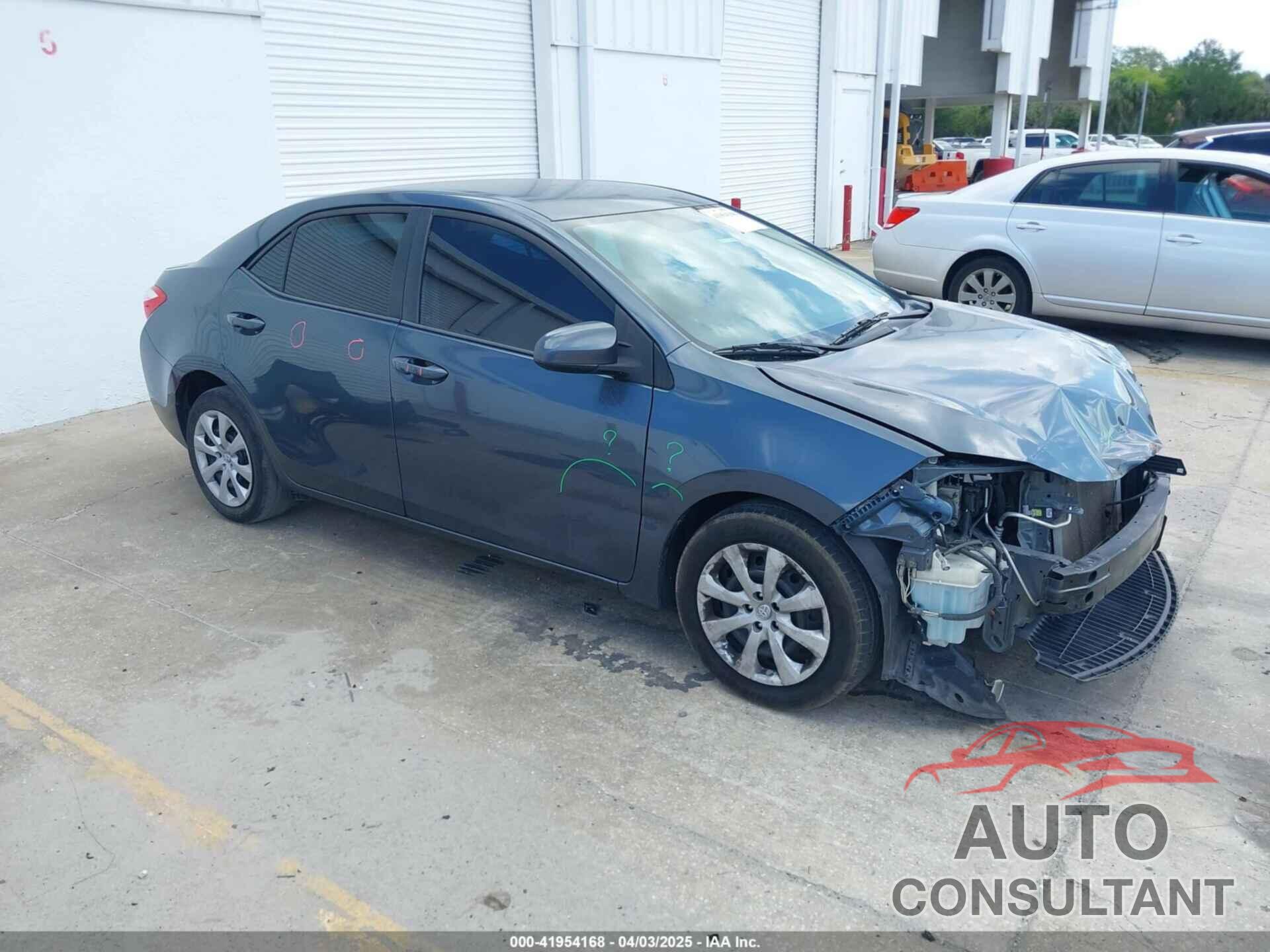 TOYOTA COROLLA 2015 - 2T1BURHE5FC476793
