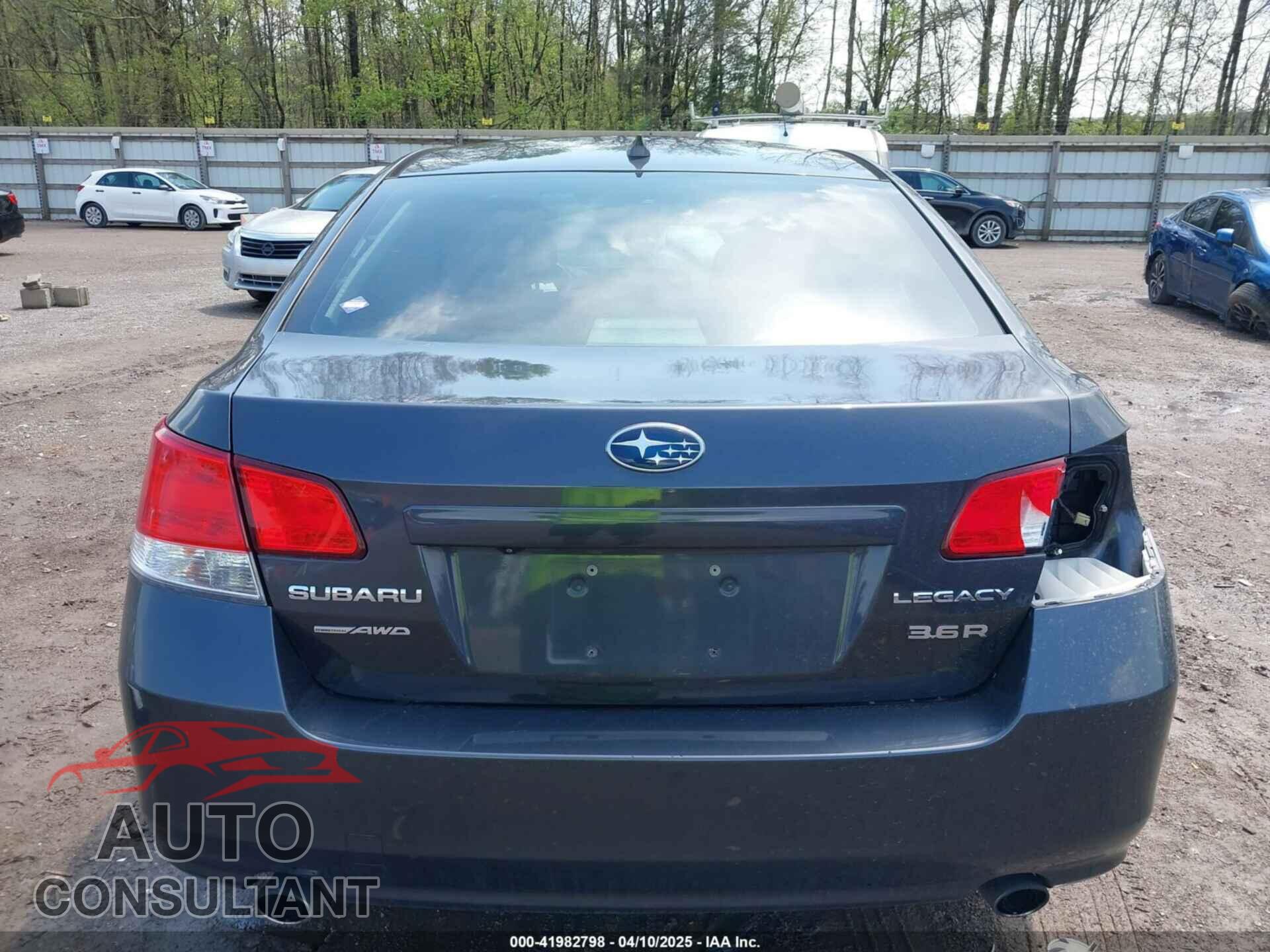SUBARU LEGACY 2013 - 4S3BMDP69D2021289