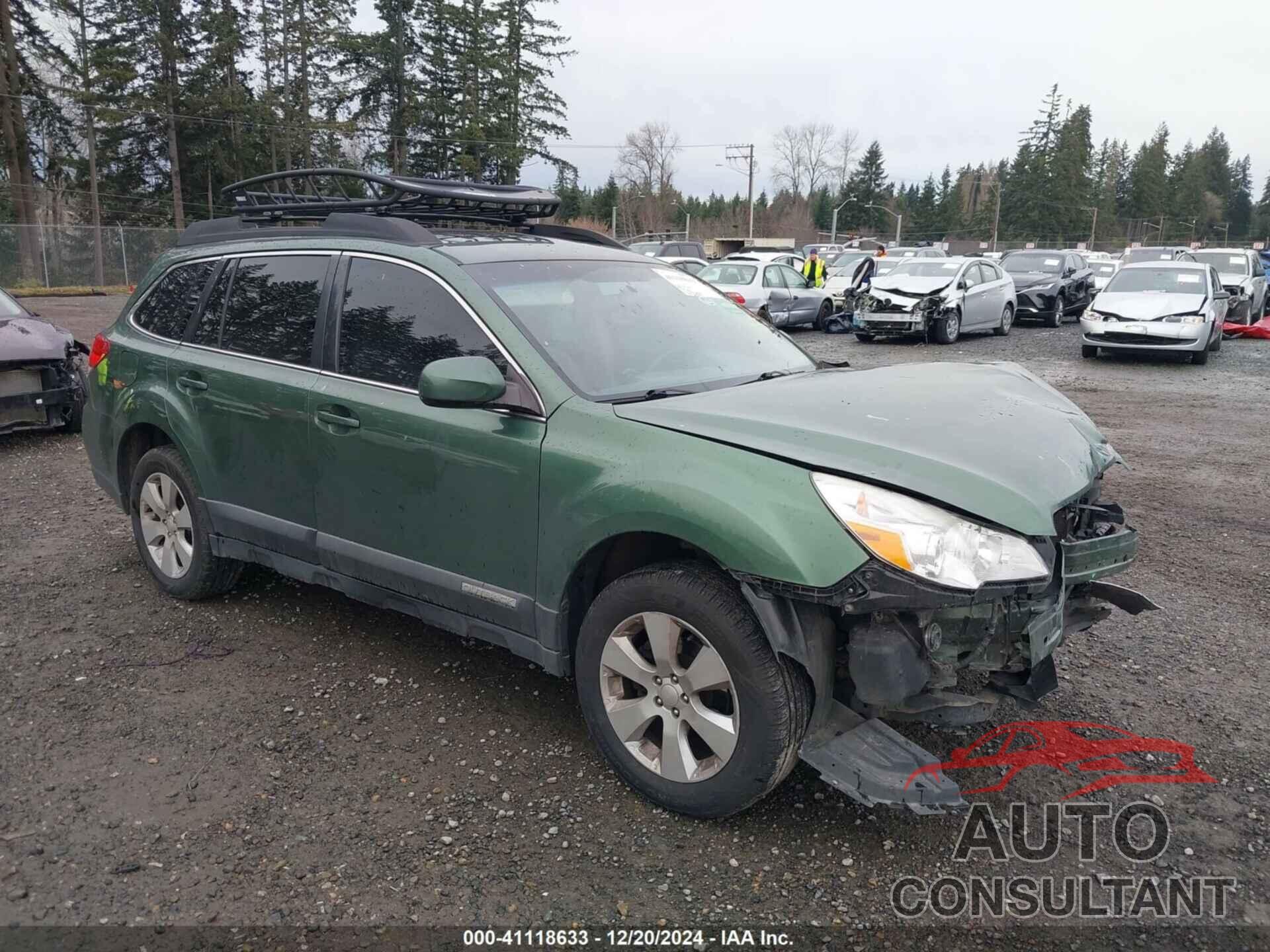 SUBARU OUTBACK 2010 - 4S4BRCECXA1353310