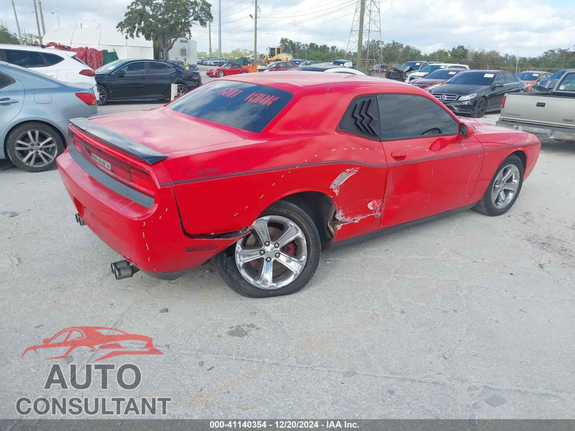 DODGE CHALLENGER 2014 - 2C3CDYAG2EH313036