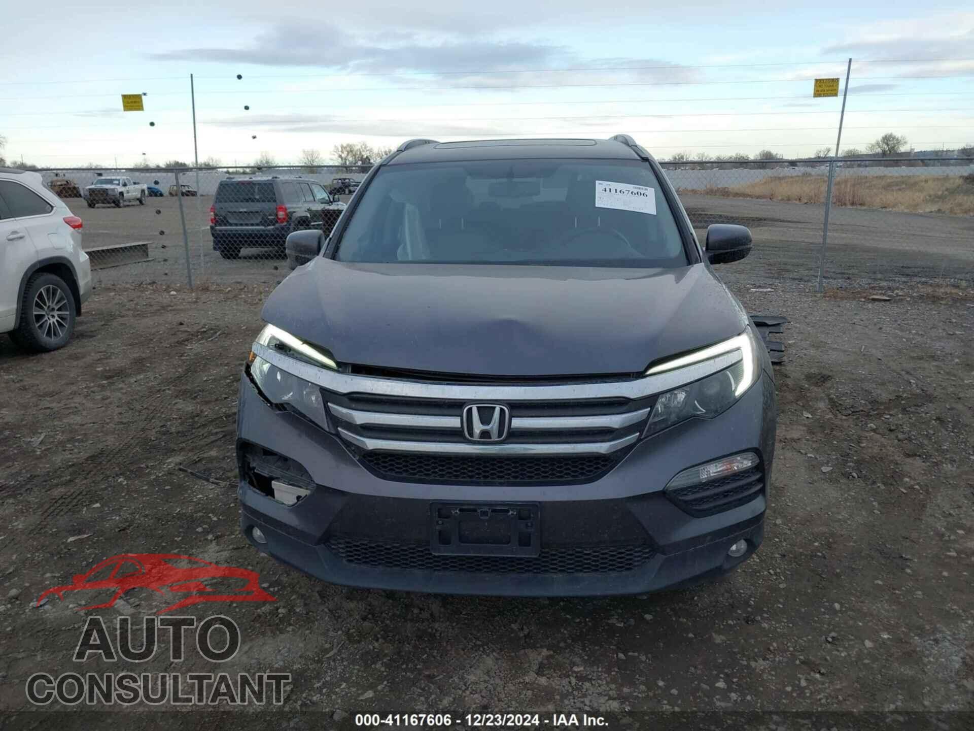 HONDA PILOT 2018 - 5FNYF6H75JB012945