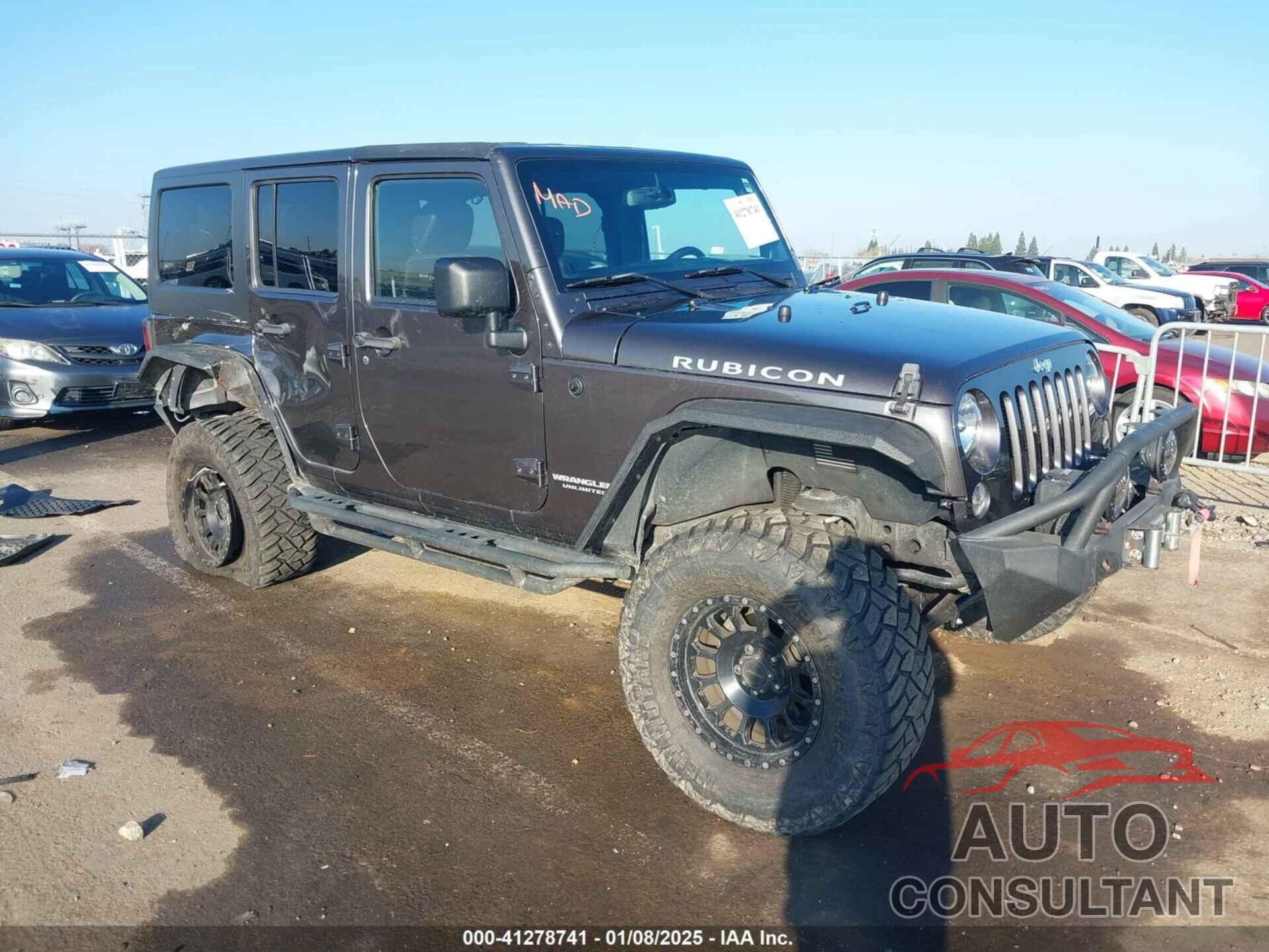 JEEP WRANGLER UNLIMITED 2014 - 1C4BJWFG4EL254362