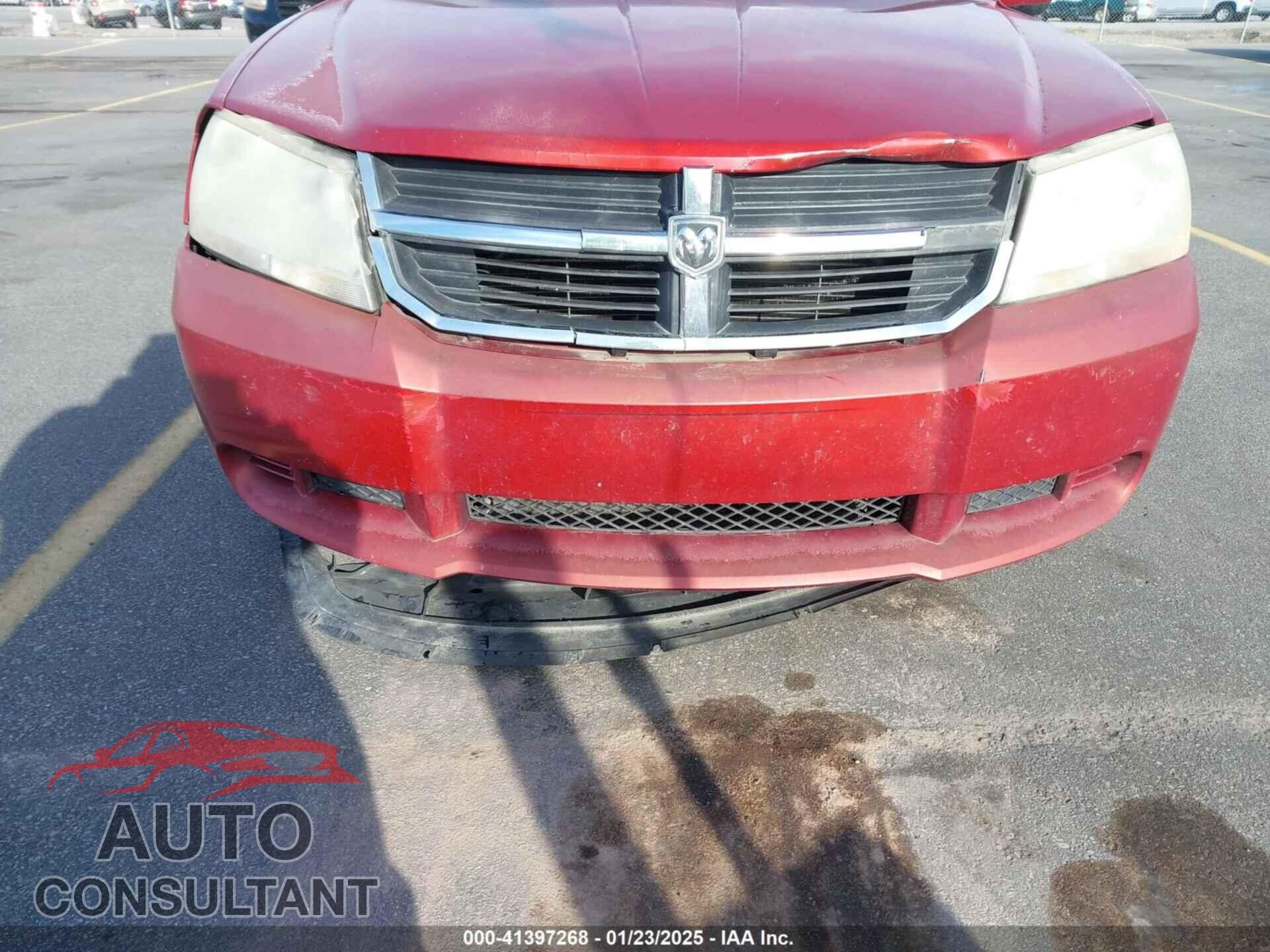 DODGE AVENGER 2010 - 1B3CC1FB7AN196317