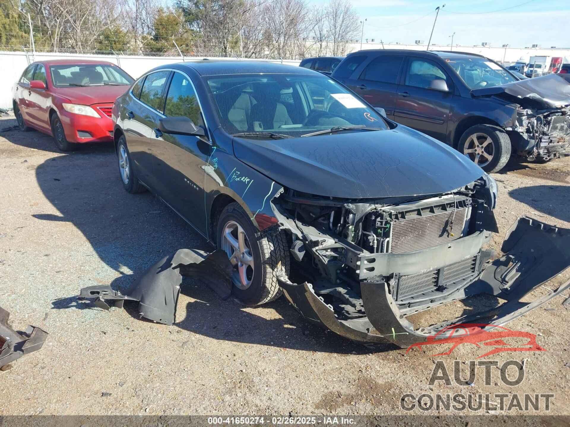 CHEVROLET MALIBU 2018 - 1G1ZB5STXJF118280