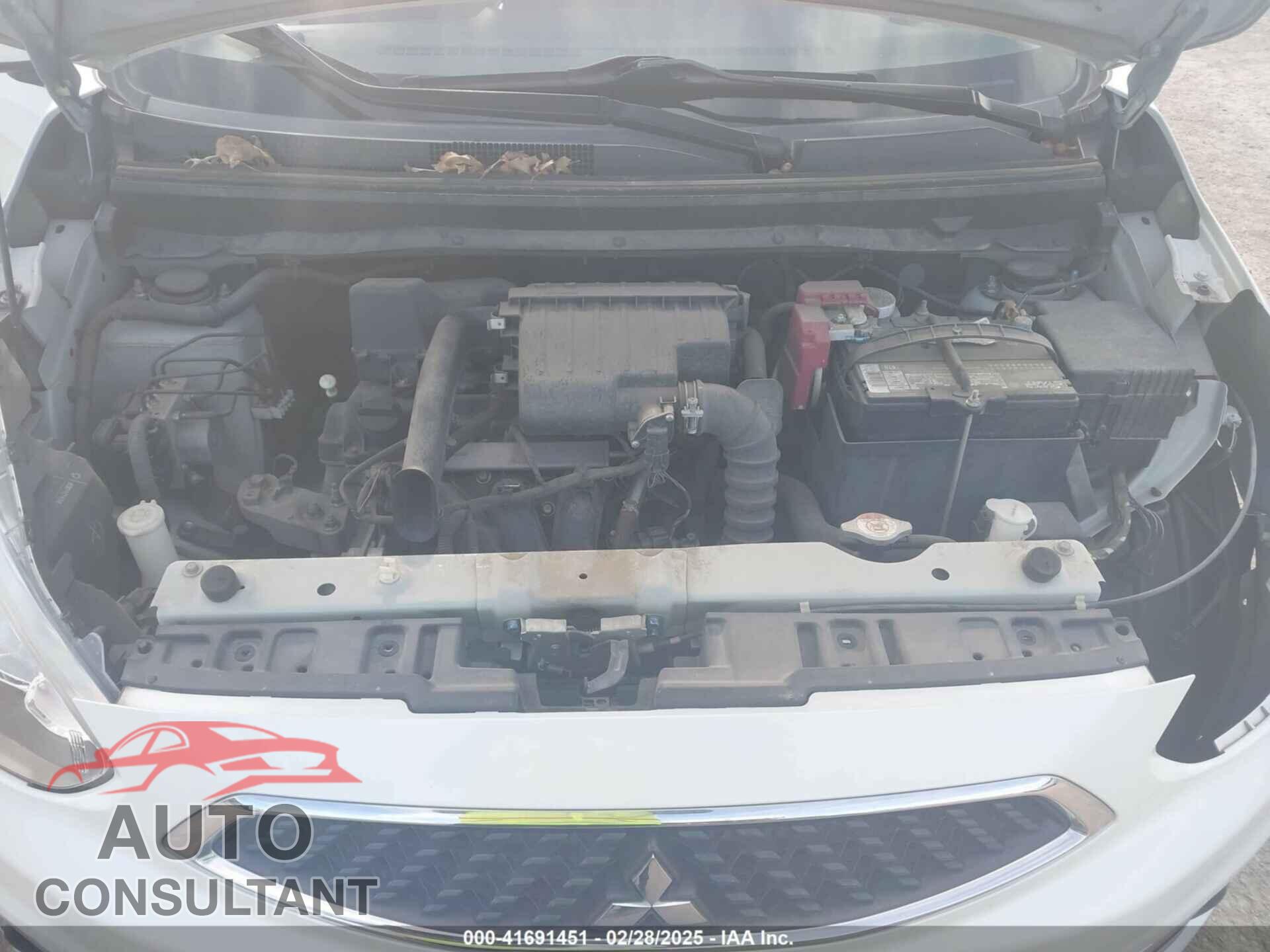 MITSUBISHI MIRAGE 2017 - ML32A4HJ0HH014703