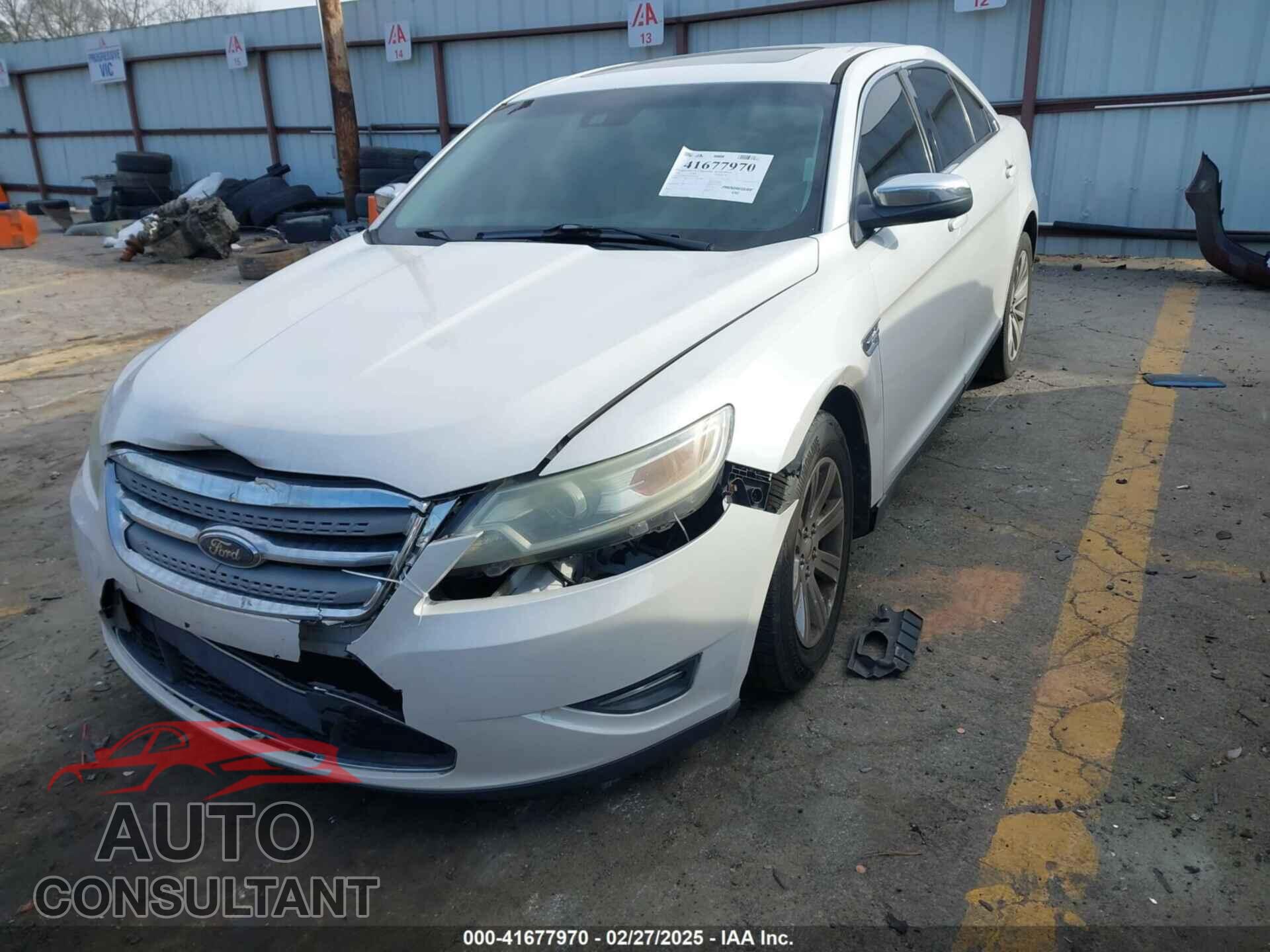 FORD TAURUS 2010 - 1FAHP2JW2AG146184