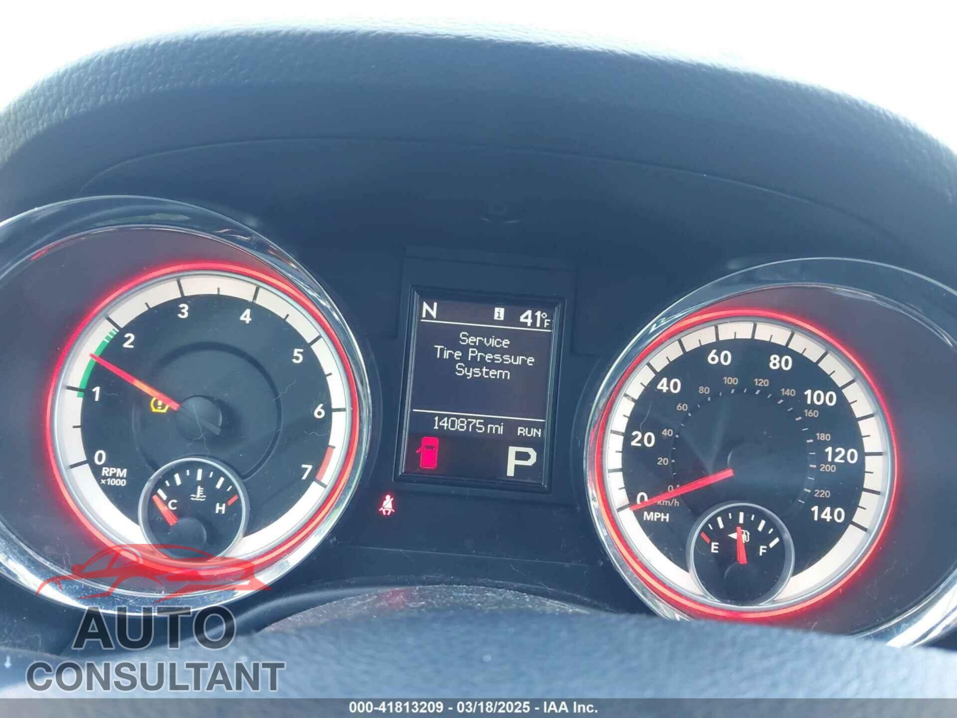 DODGE DURANGO 2013 - 1C4RDJDG6DC540482