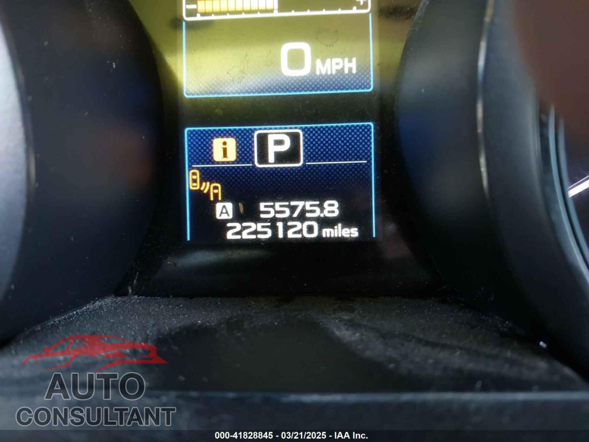 SUBARU OUTBACK 2015 - 4S4BSBLC9F3252773