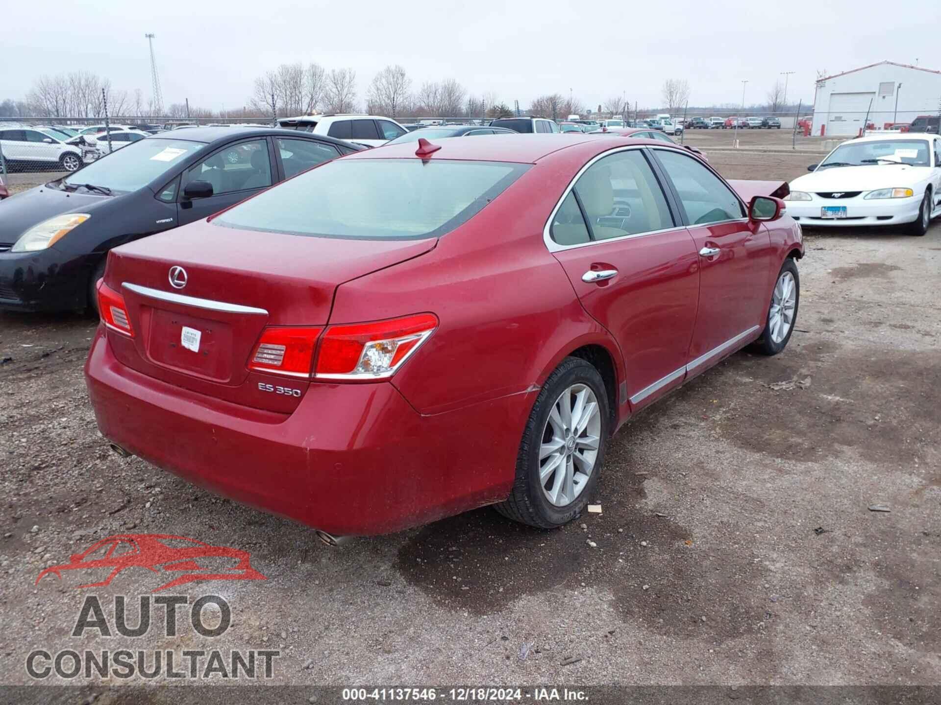 LEXUS ES 350 2012 - JTHBK1EG1C2479227