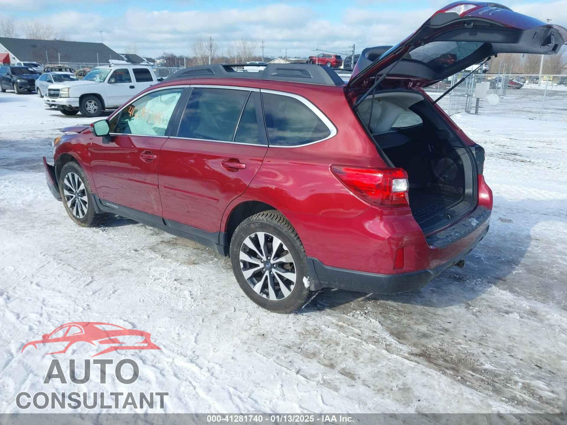 SUBARU OUTBACK 2015 - 4S4BSELC1F3295358