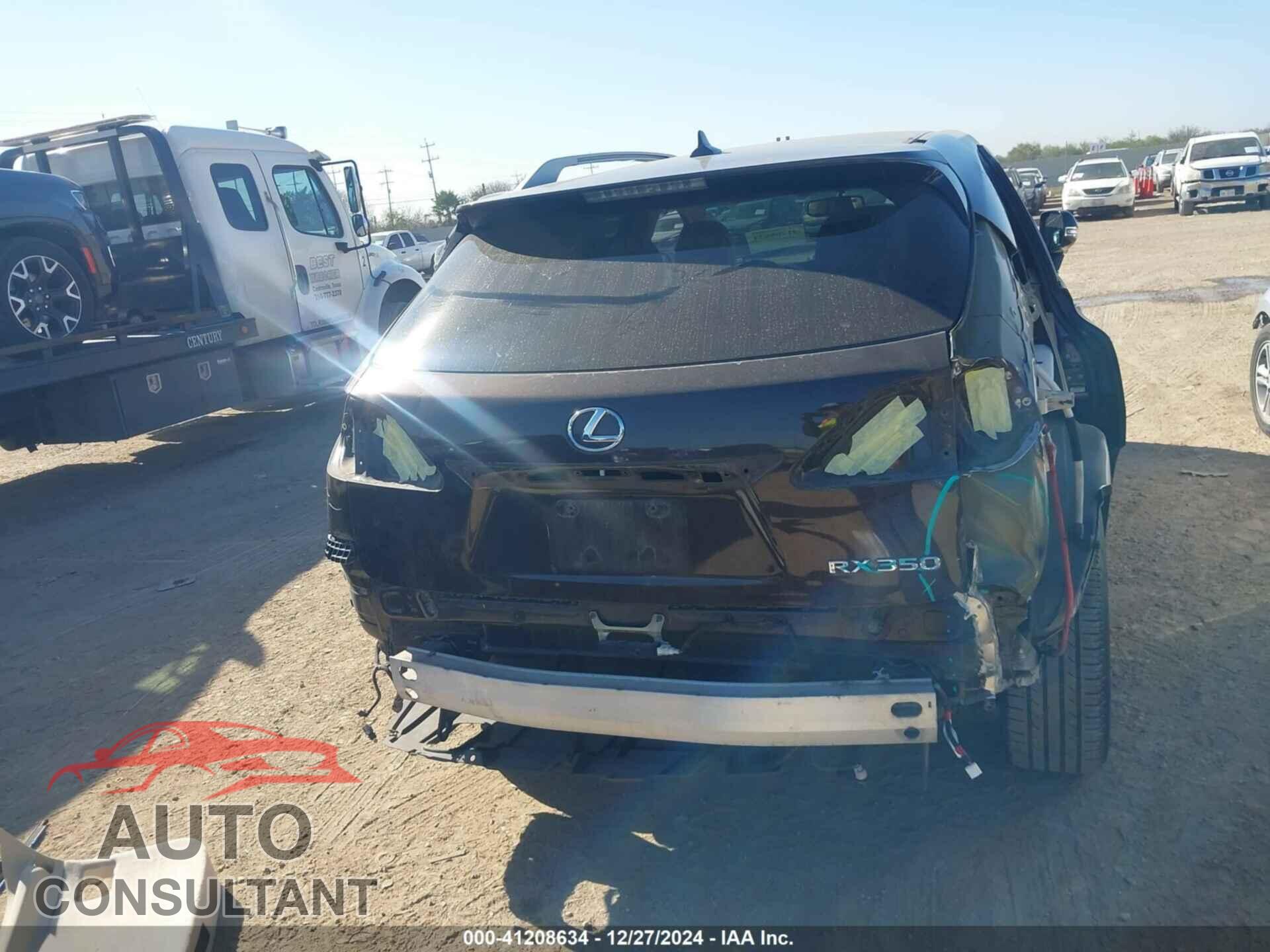 LEXUS RX 350 2013 - 2T2ZK1BA3DC089020