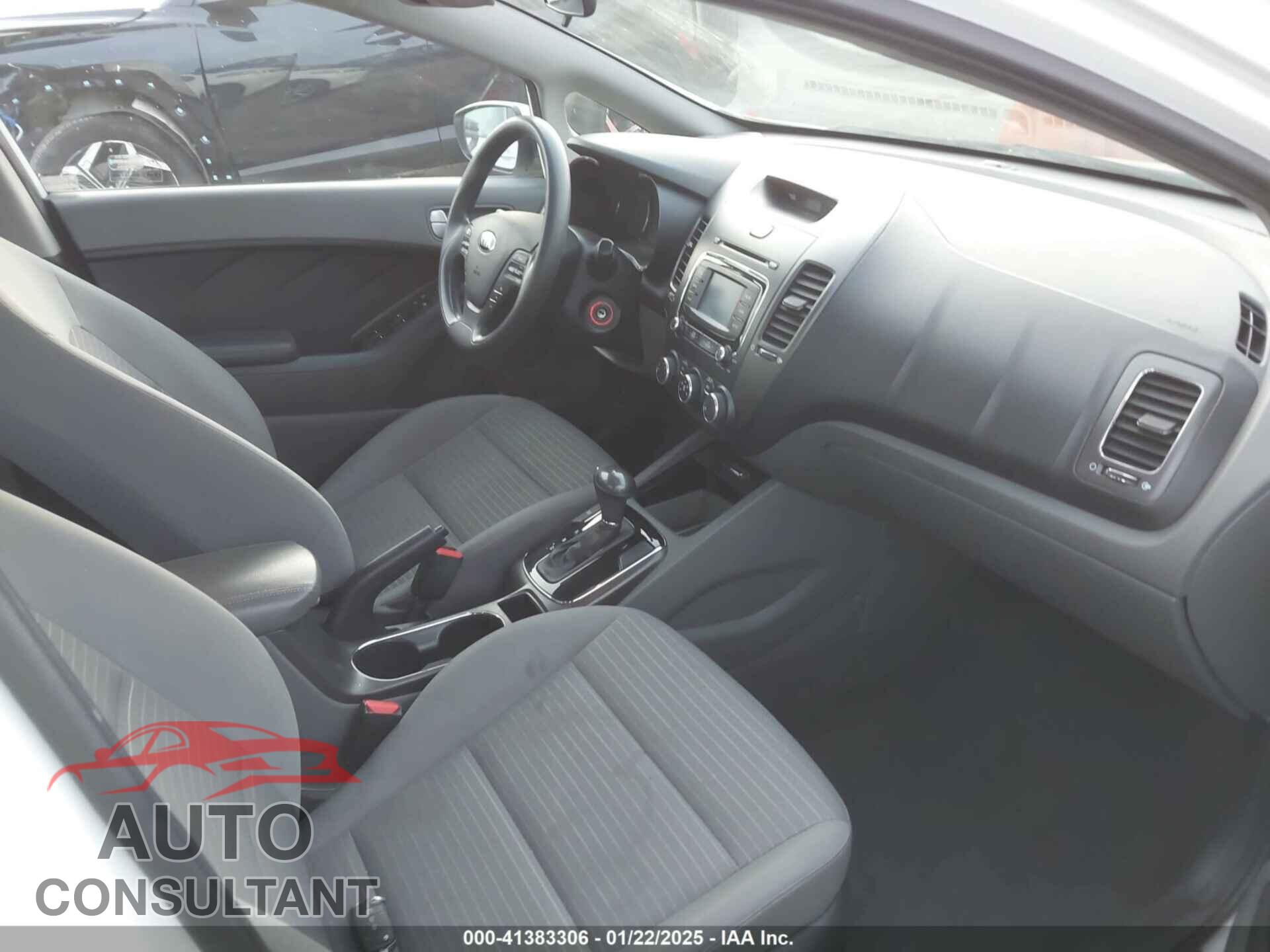 KIA FORTE 2017 - 3KPFL4A72HE012190