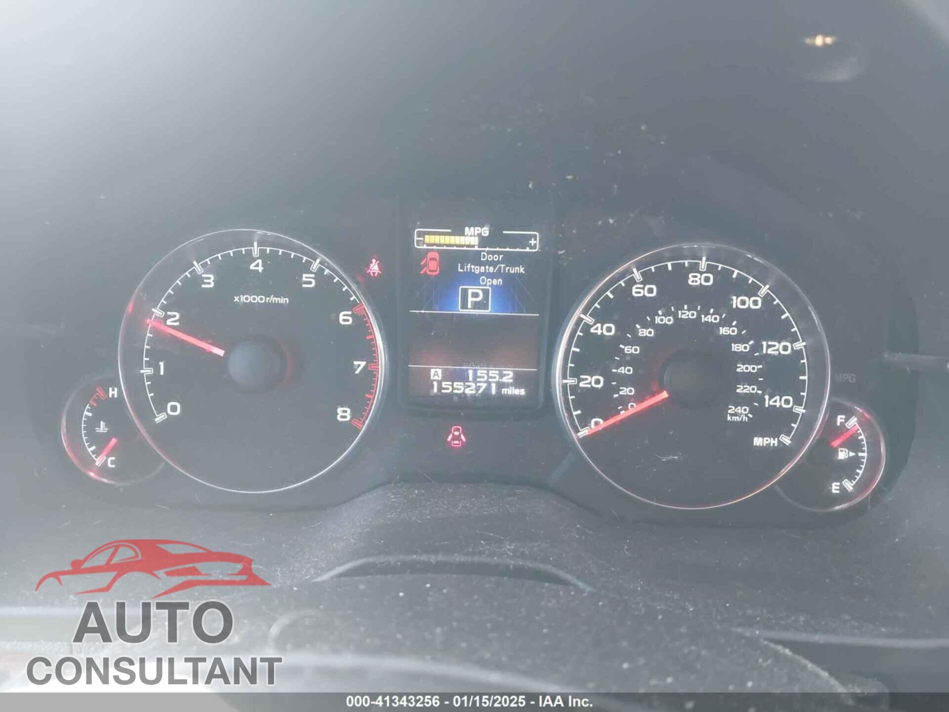 SUBARU OUTBACK 2014 - 4S4BRBLC3E3301511