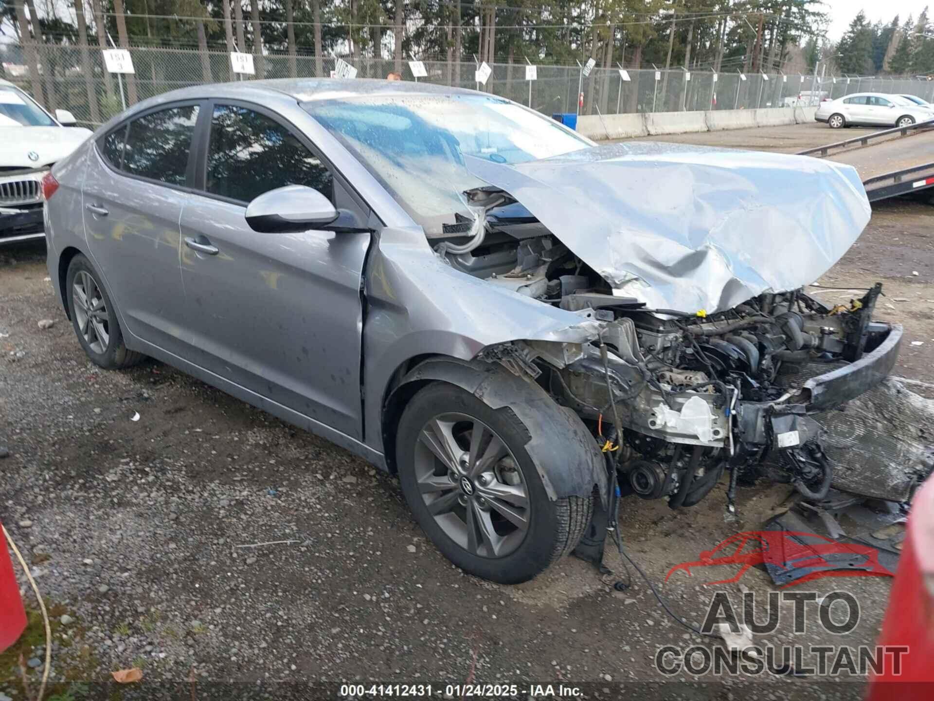 HYUNDAI ELANTRA 2017 - 5NPD84LF6HH026697