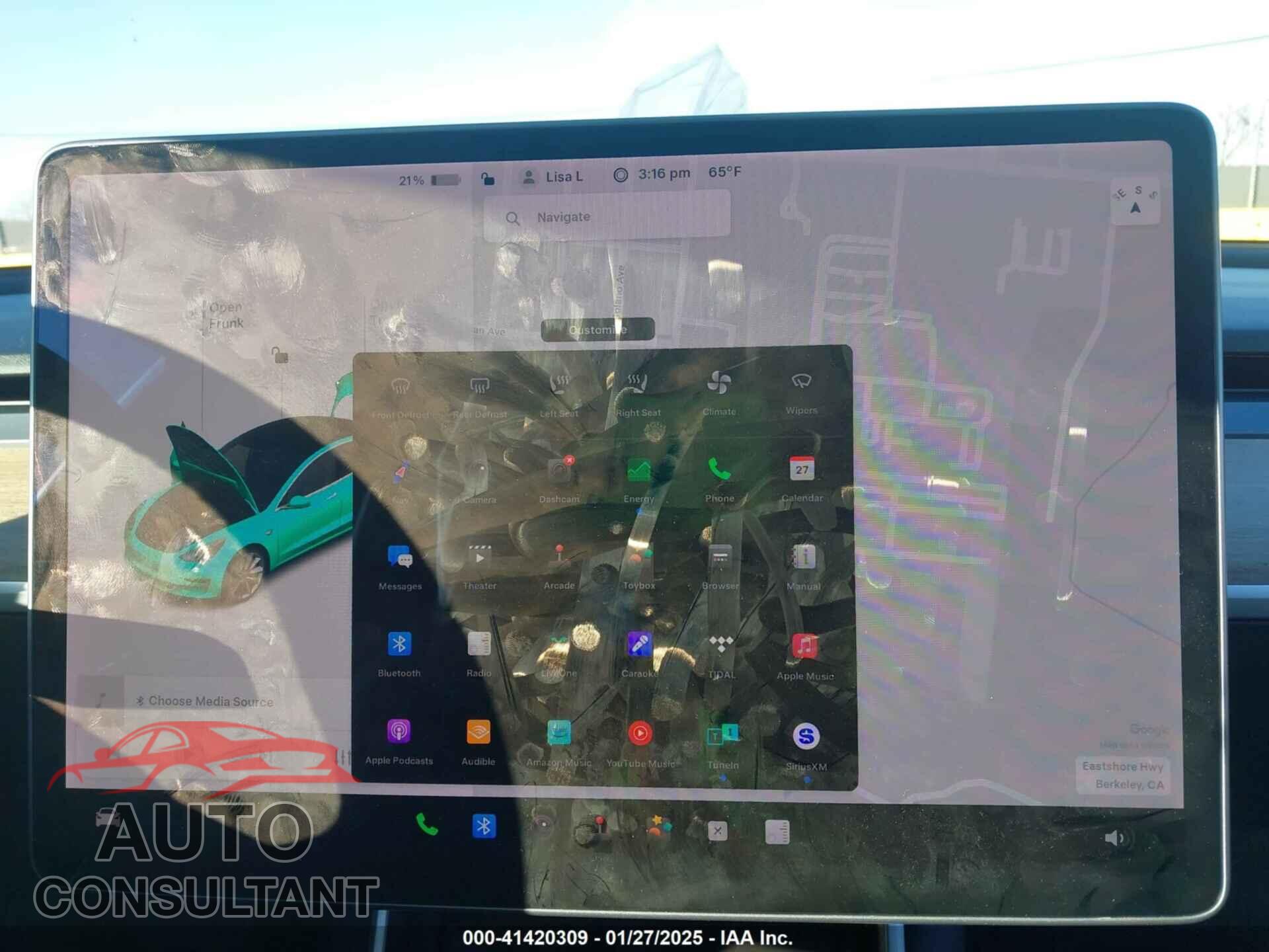 TESLA MODEL 3 2018 - 5YJ3E1EB0JF149090