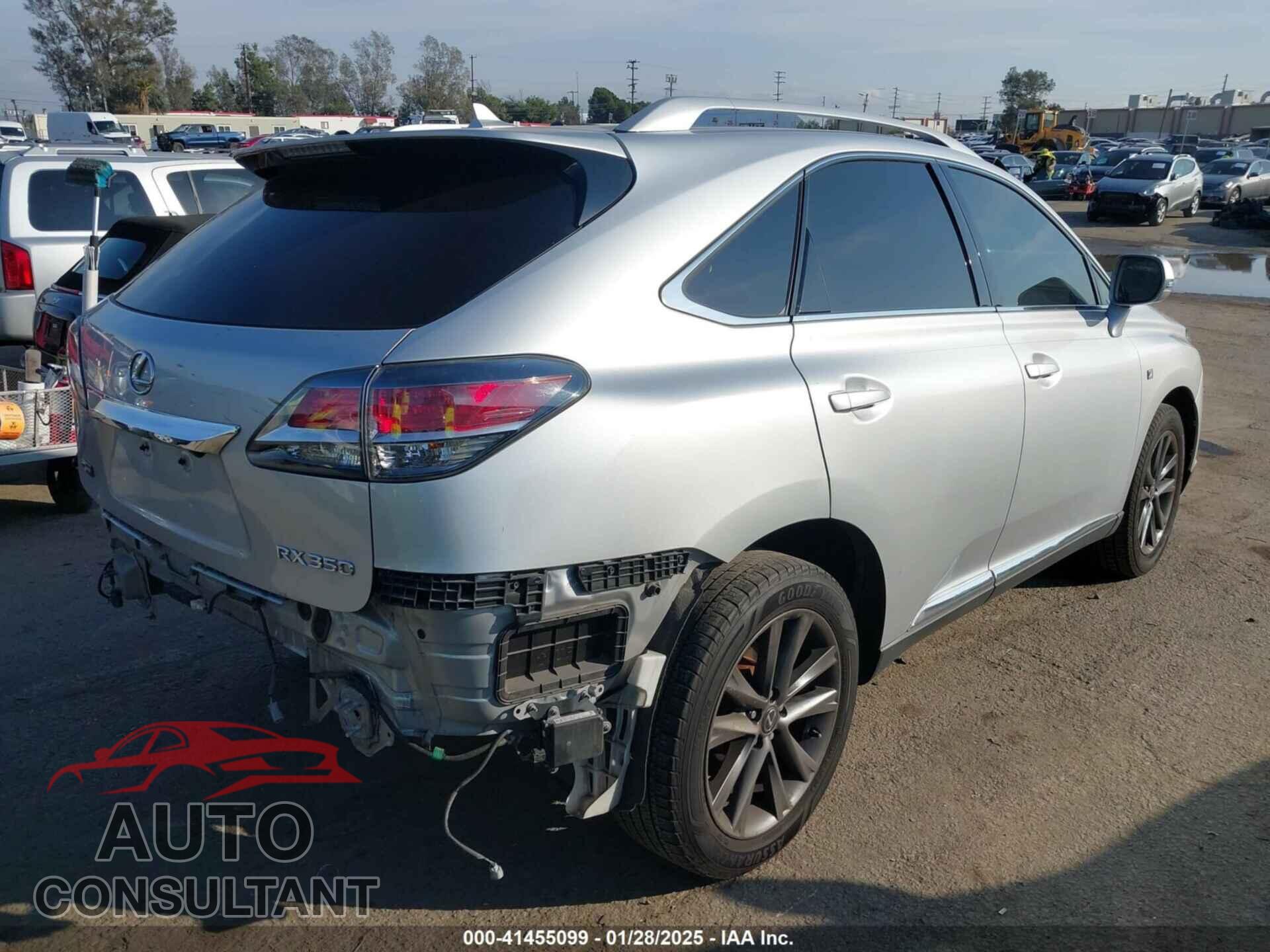 LEXUS RX 350 2013 - 2T2BK1BA9DC176227