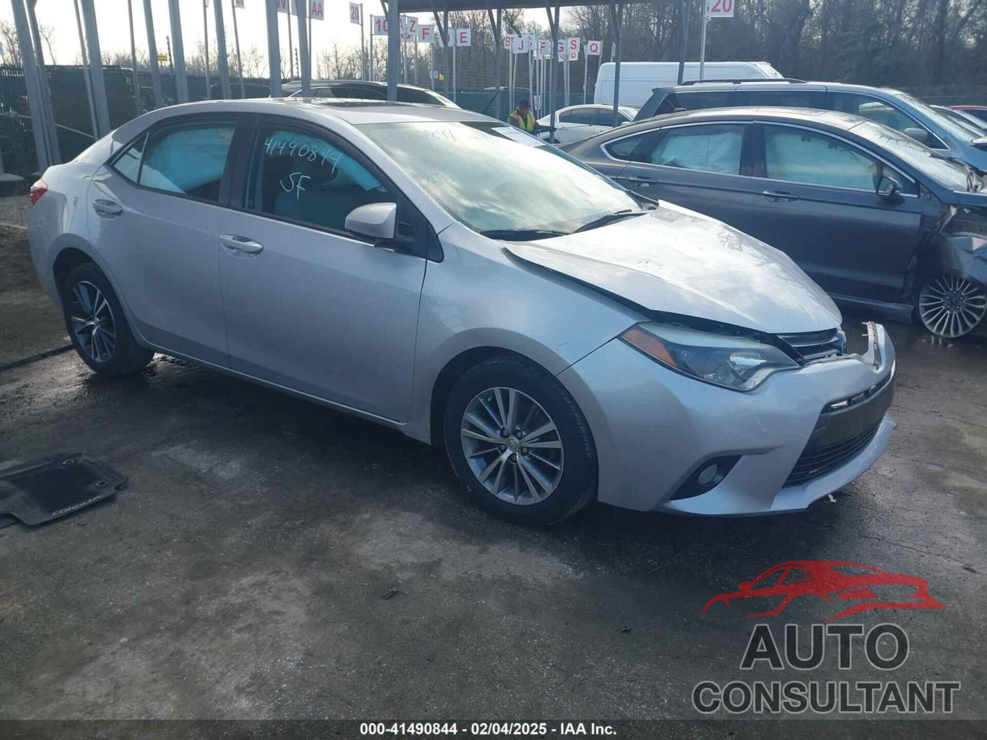 TOYOTA COROLLA 2016 - 2T1BURHE3GC702816