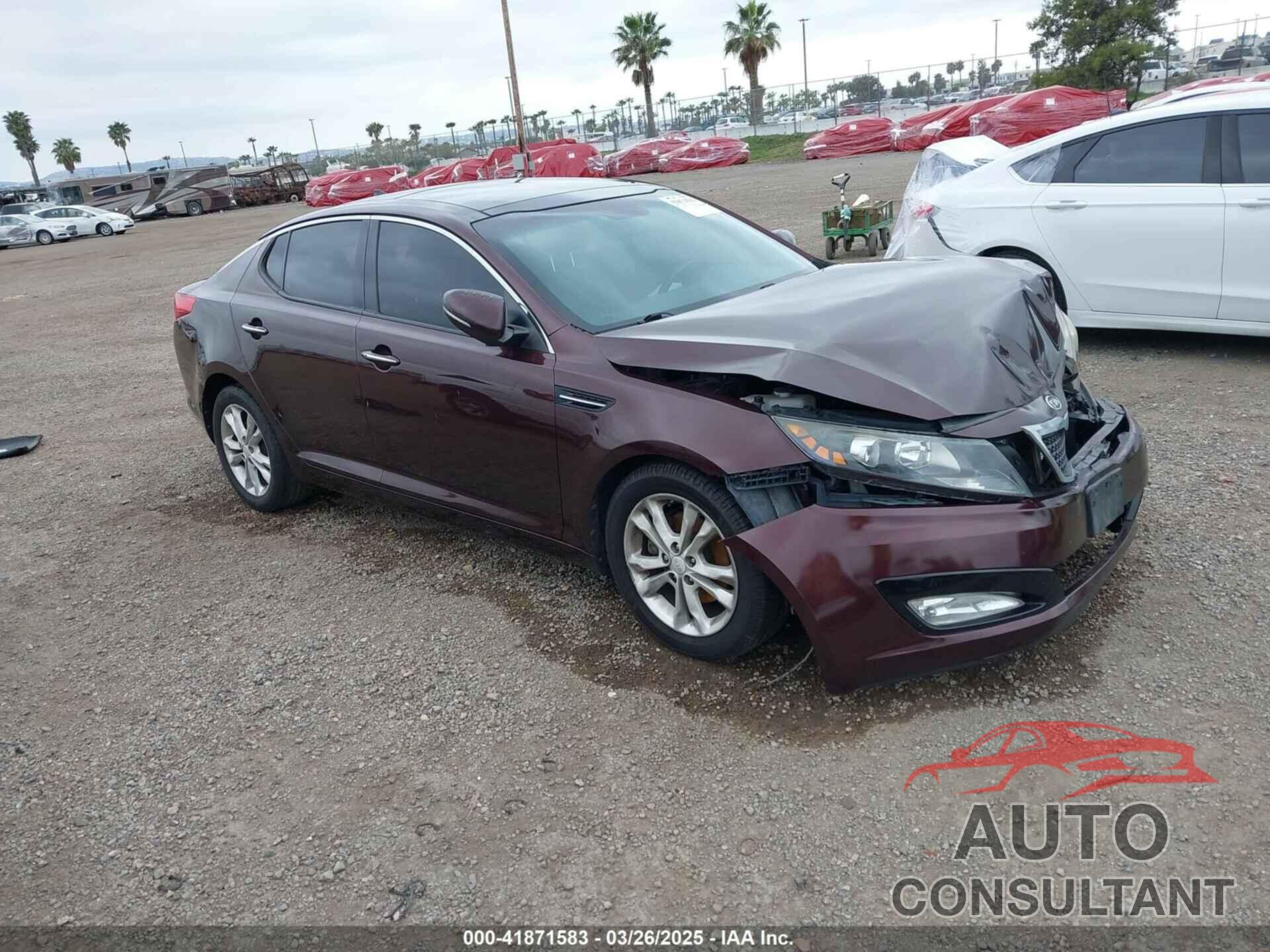 KIA OPTIMA 2012 - 5XXGN4A76CG024213