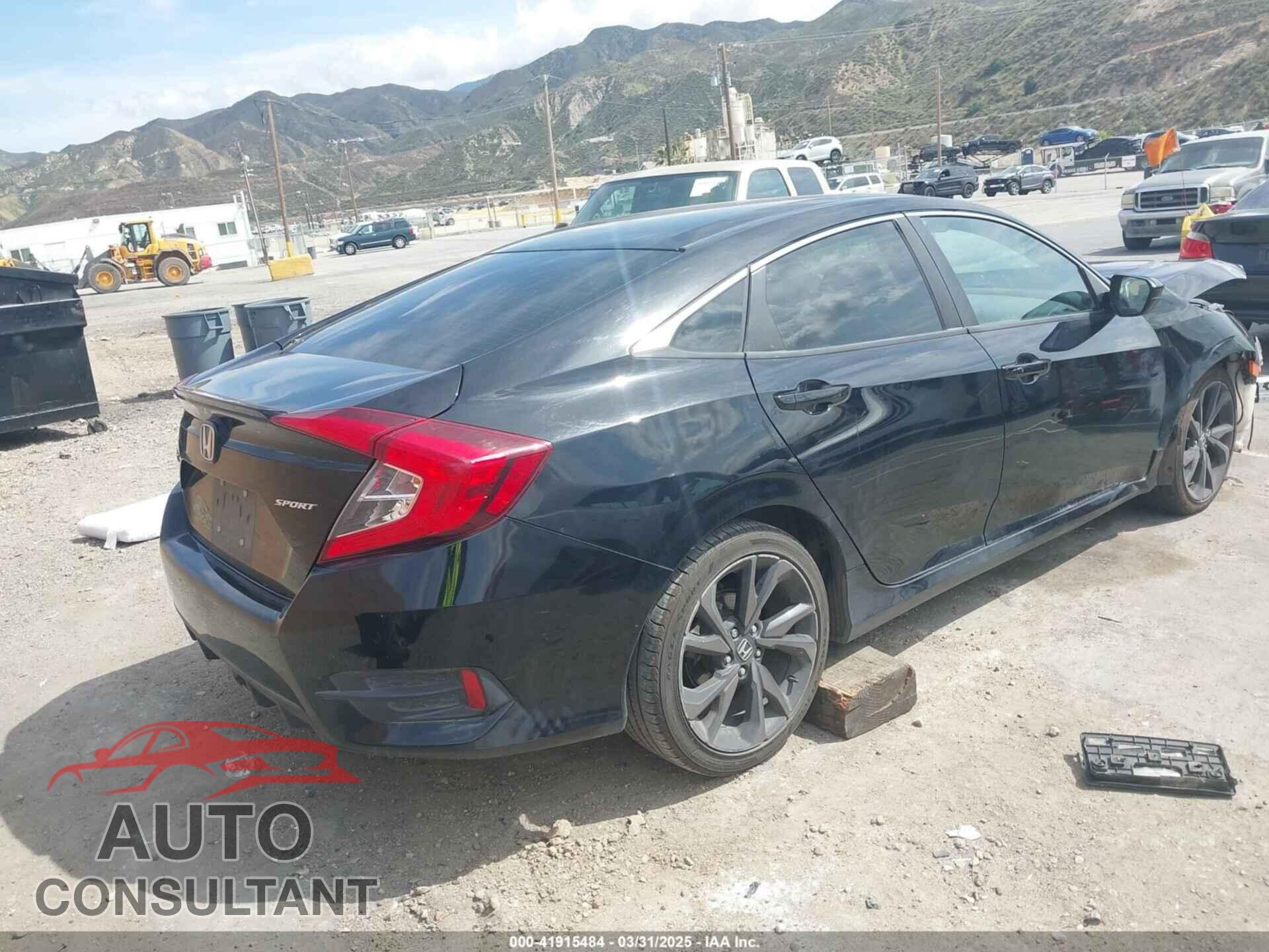 HONDA CIVIC 2020 - 19XFC2F82LE212906