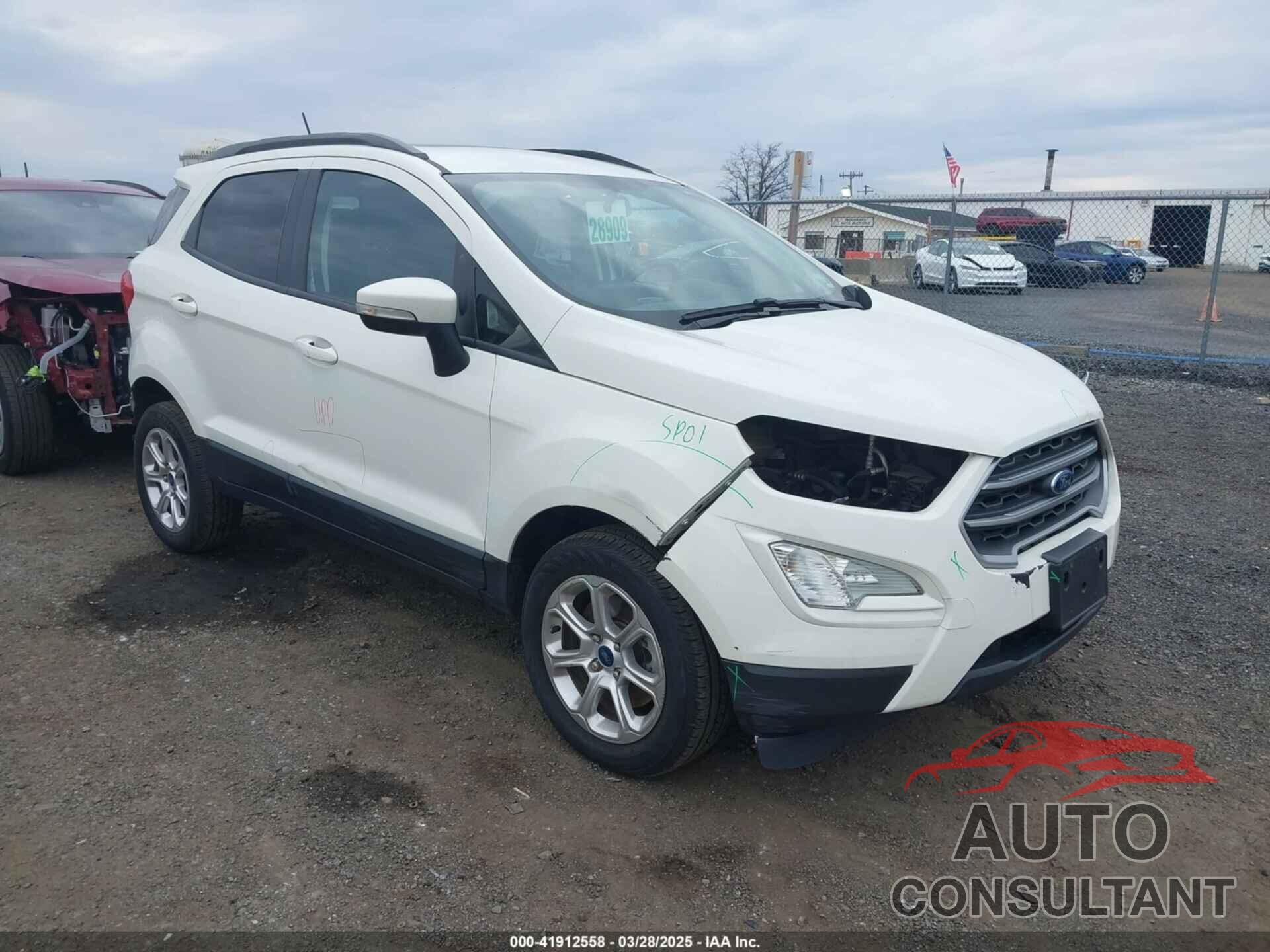 FORD ECOSPORT 2019 - MAJ6S3GL0KC282766