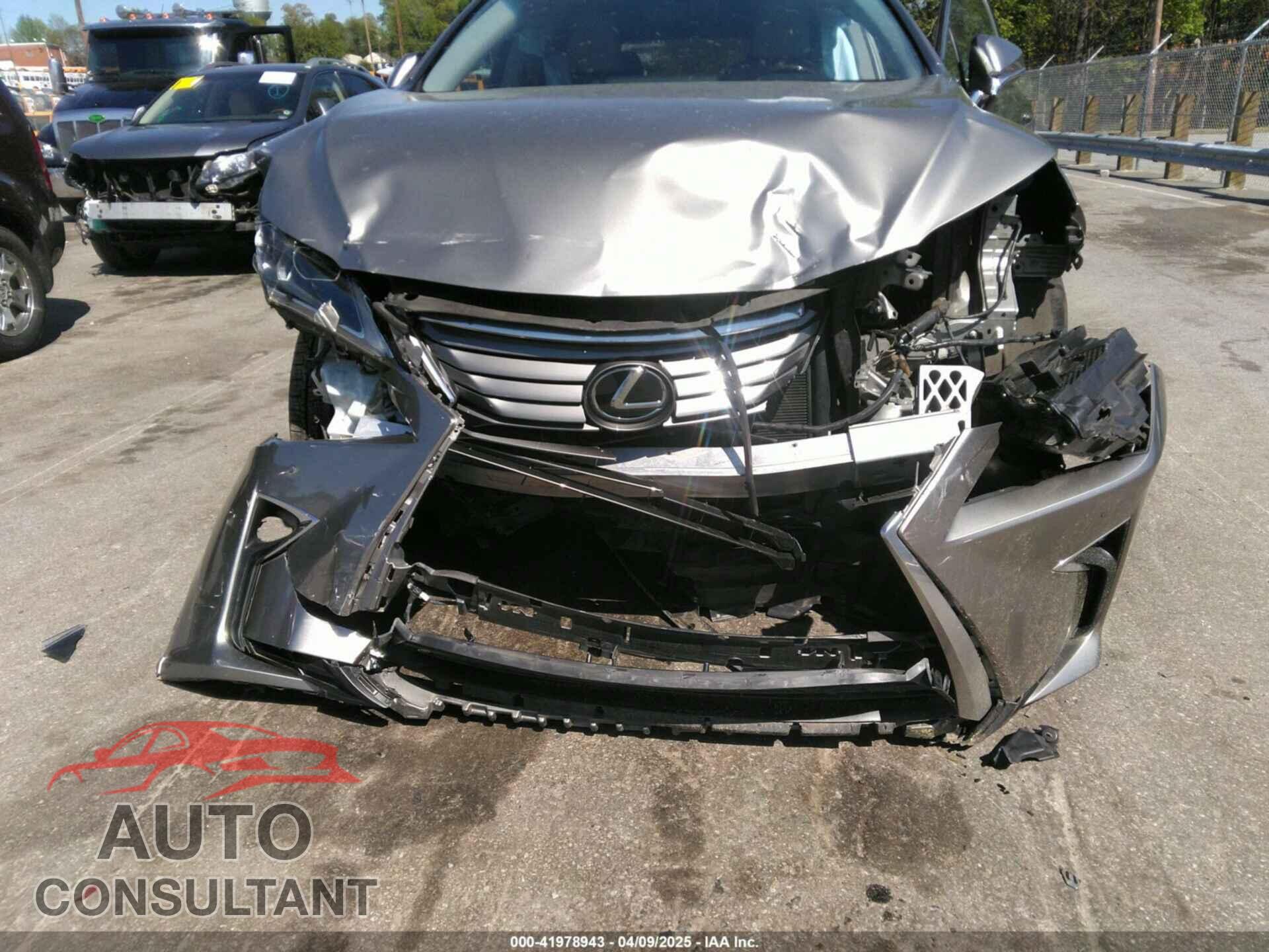LEXUS RX 350 2017 - 2T2BZMCA0HC118041