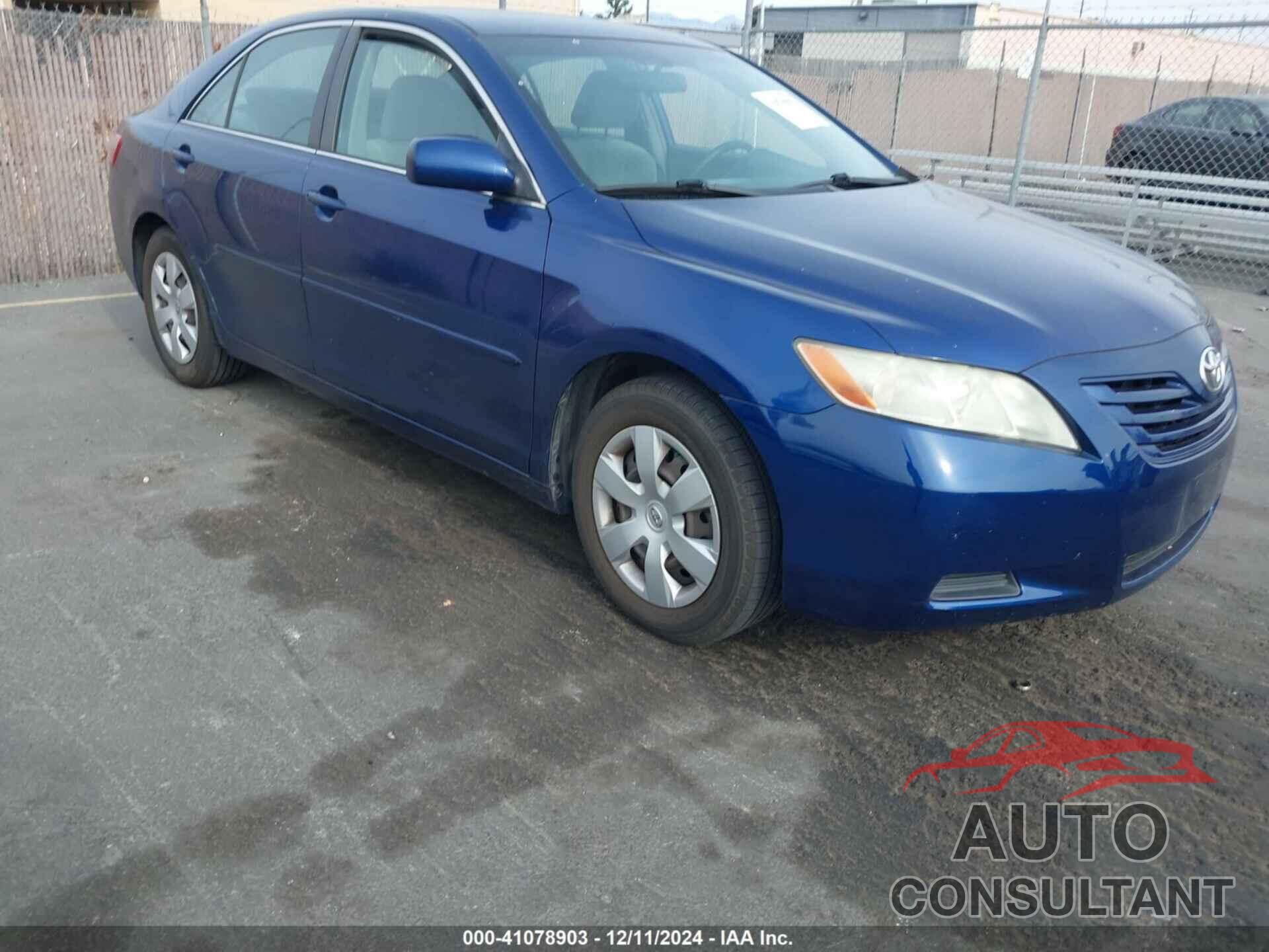 TOYOTA CAMRY 2009 - 4T4BE46K39R067841