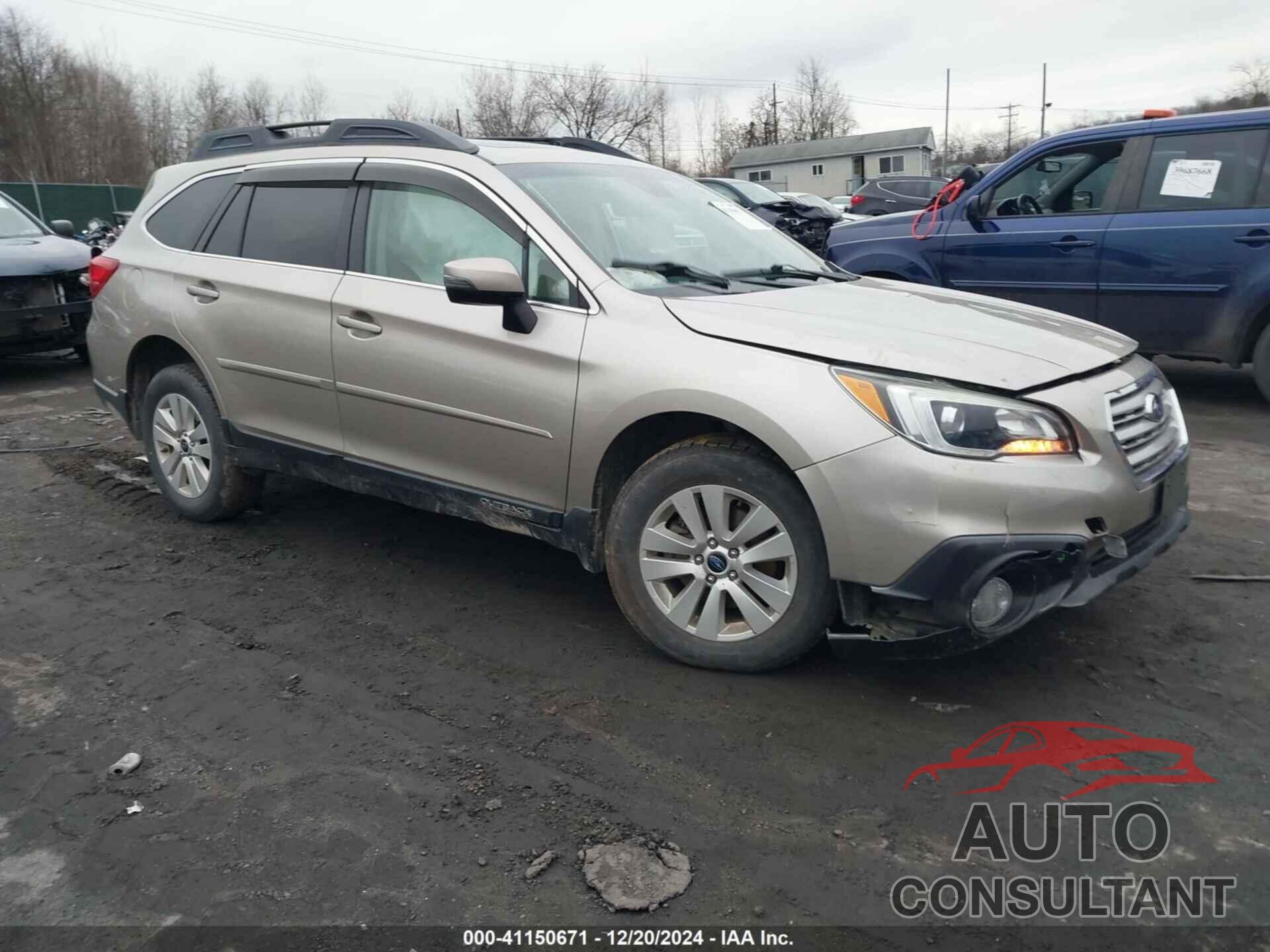 SUBARU OUTBACK 2017 - 4S4BSAHC4H3246501