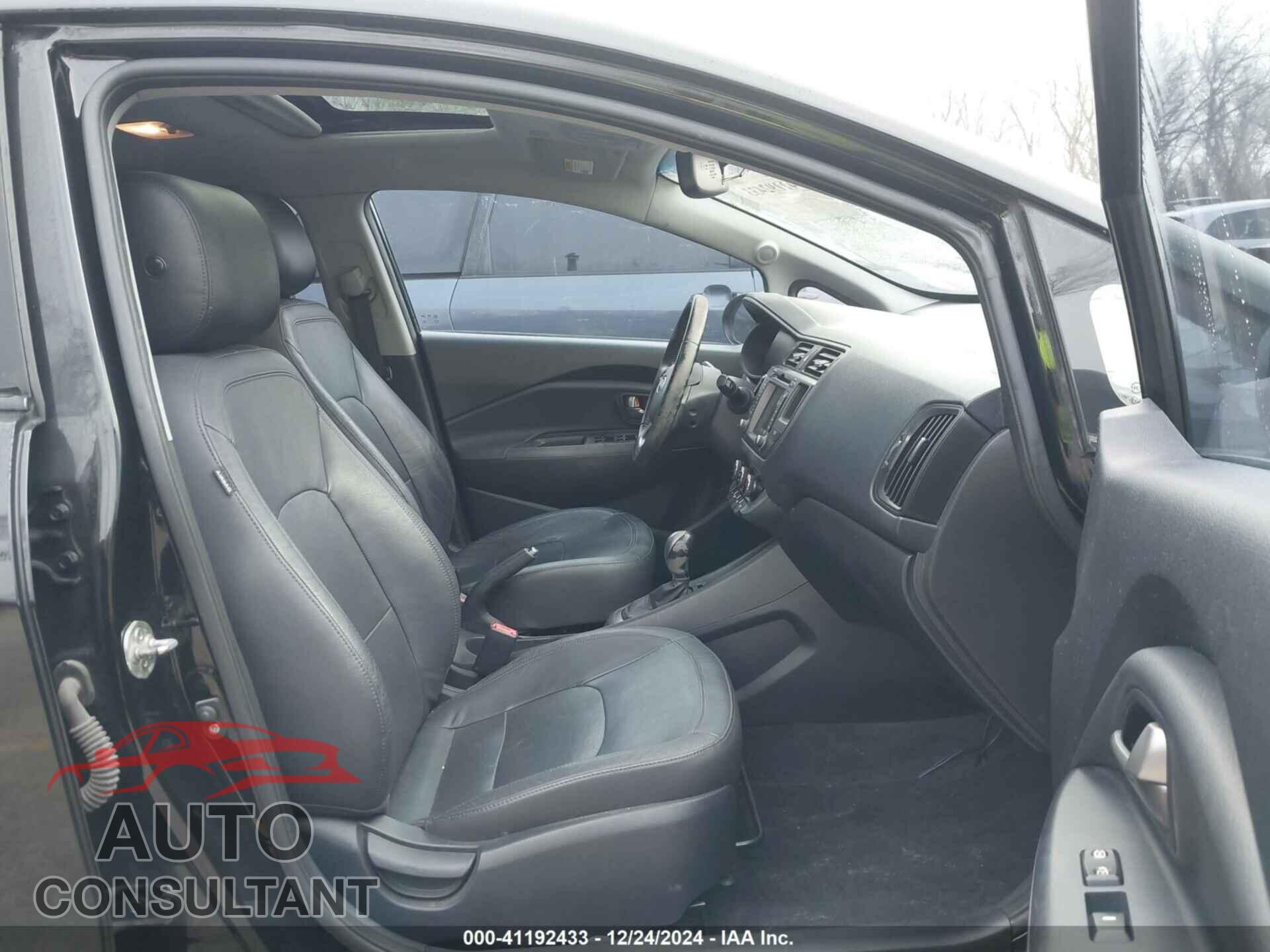 KIA RIO 2012 - KNADN5A32C6022850