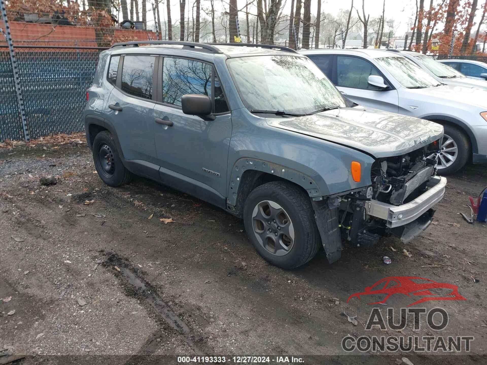 JEEP RENEGADE 2017 - ZACCJAAB9HPF20378