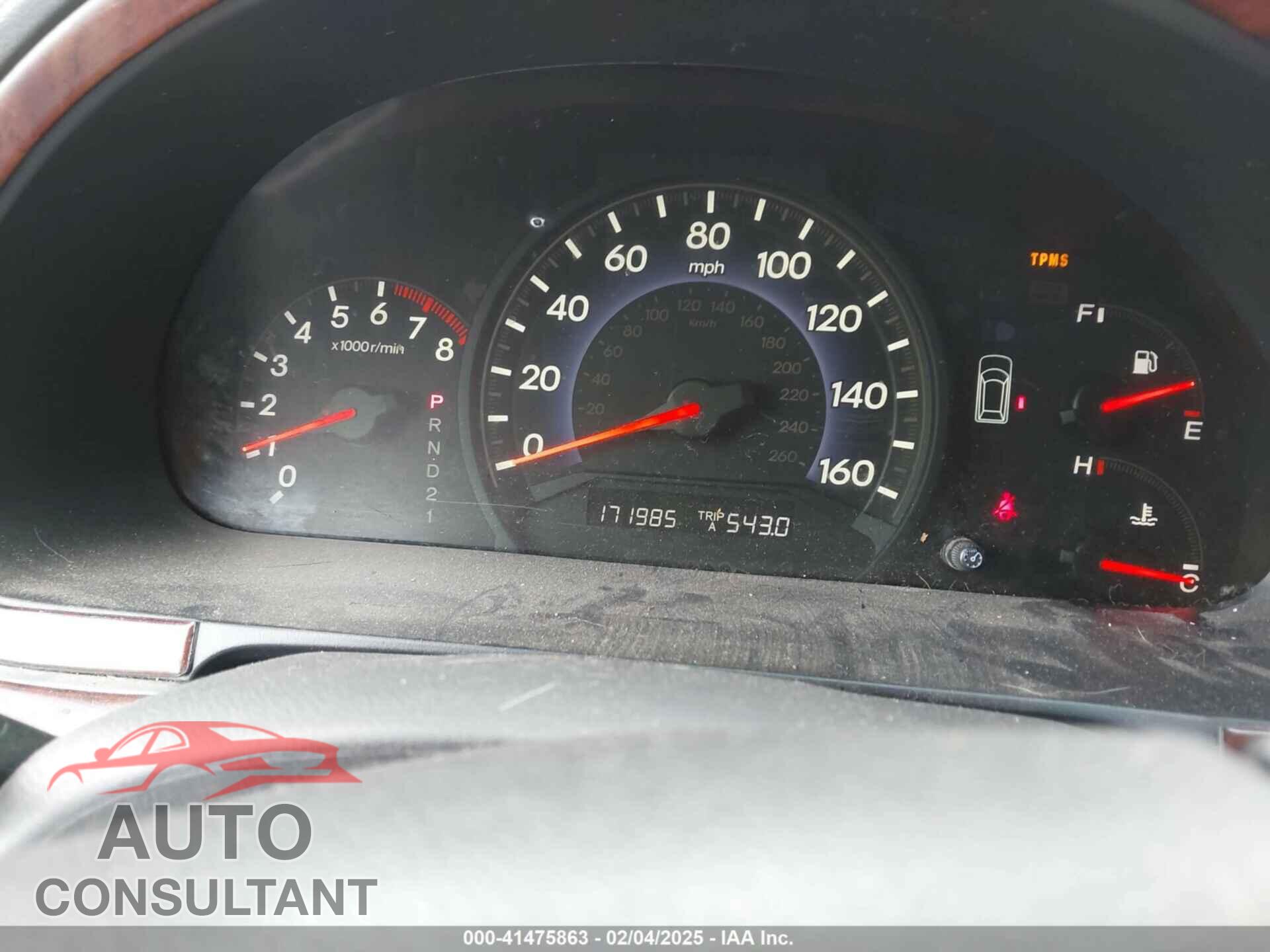 HONDA ODYSSEY 2010 - 5FNRL3H63AB002000