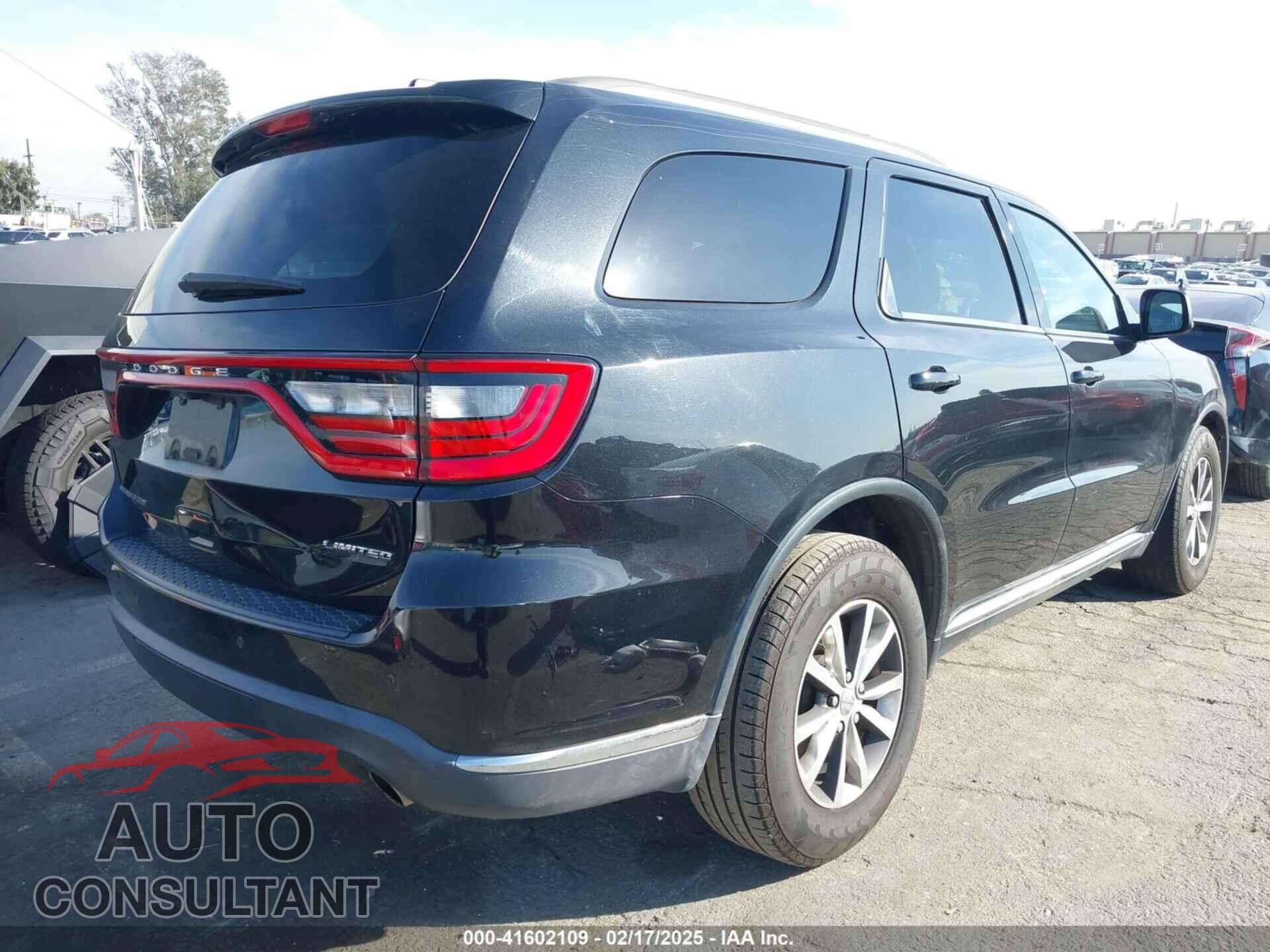 DODGE DURANGO 2016 - 1C4RDHDG3GC315031