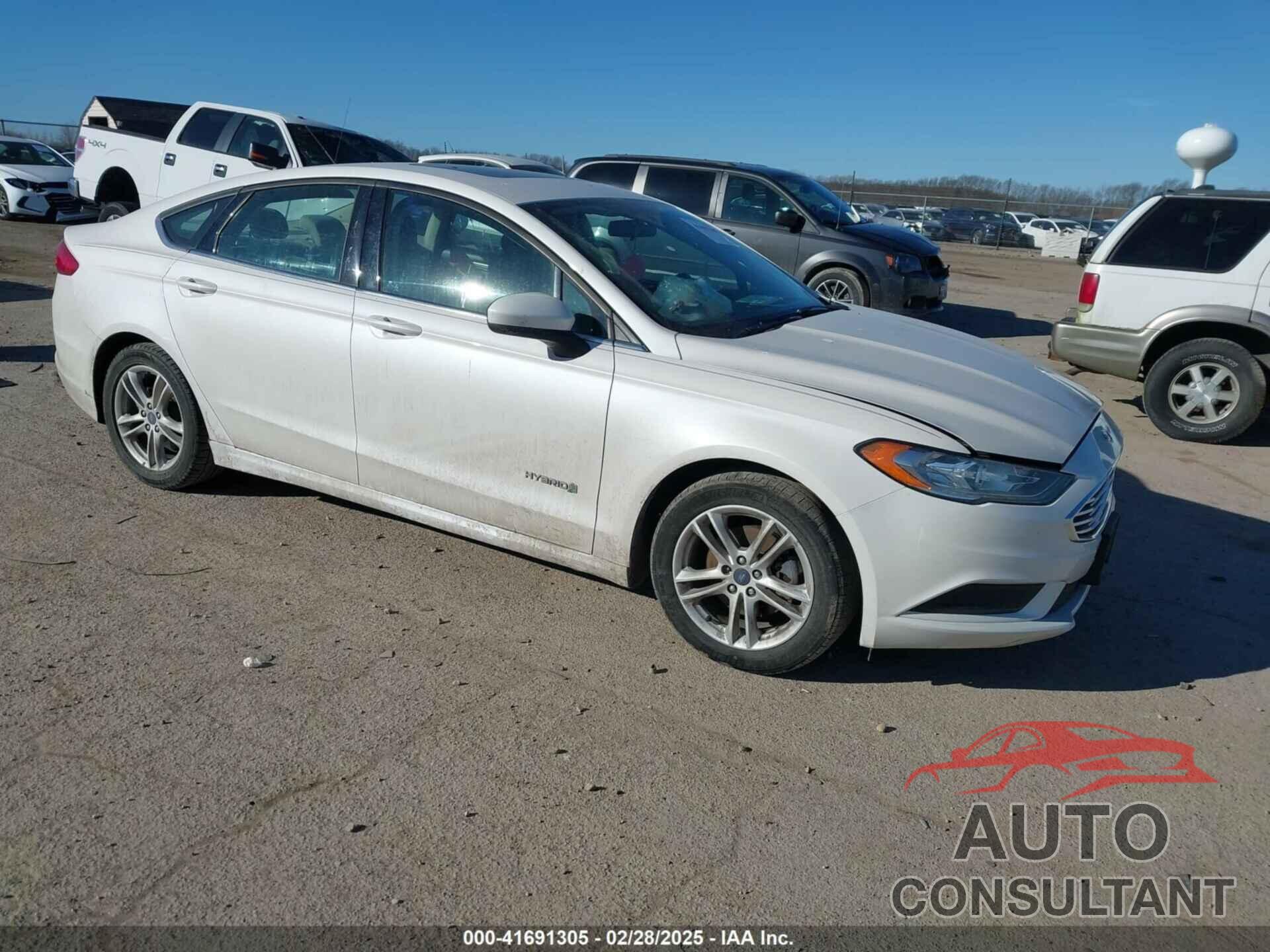 FORD FUSION HYBRID 2018 - 3FA6P0LU4JR152682