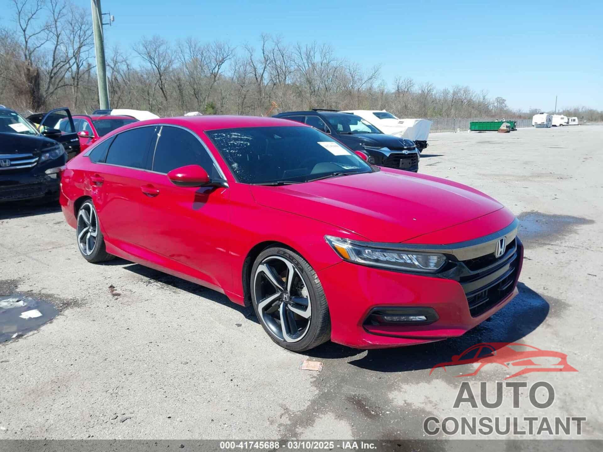HONDA ACCORD 2018 - 1HGCV1F39JA191100