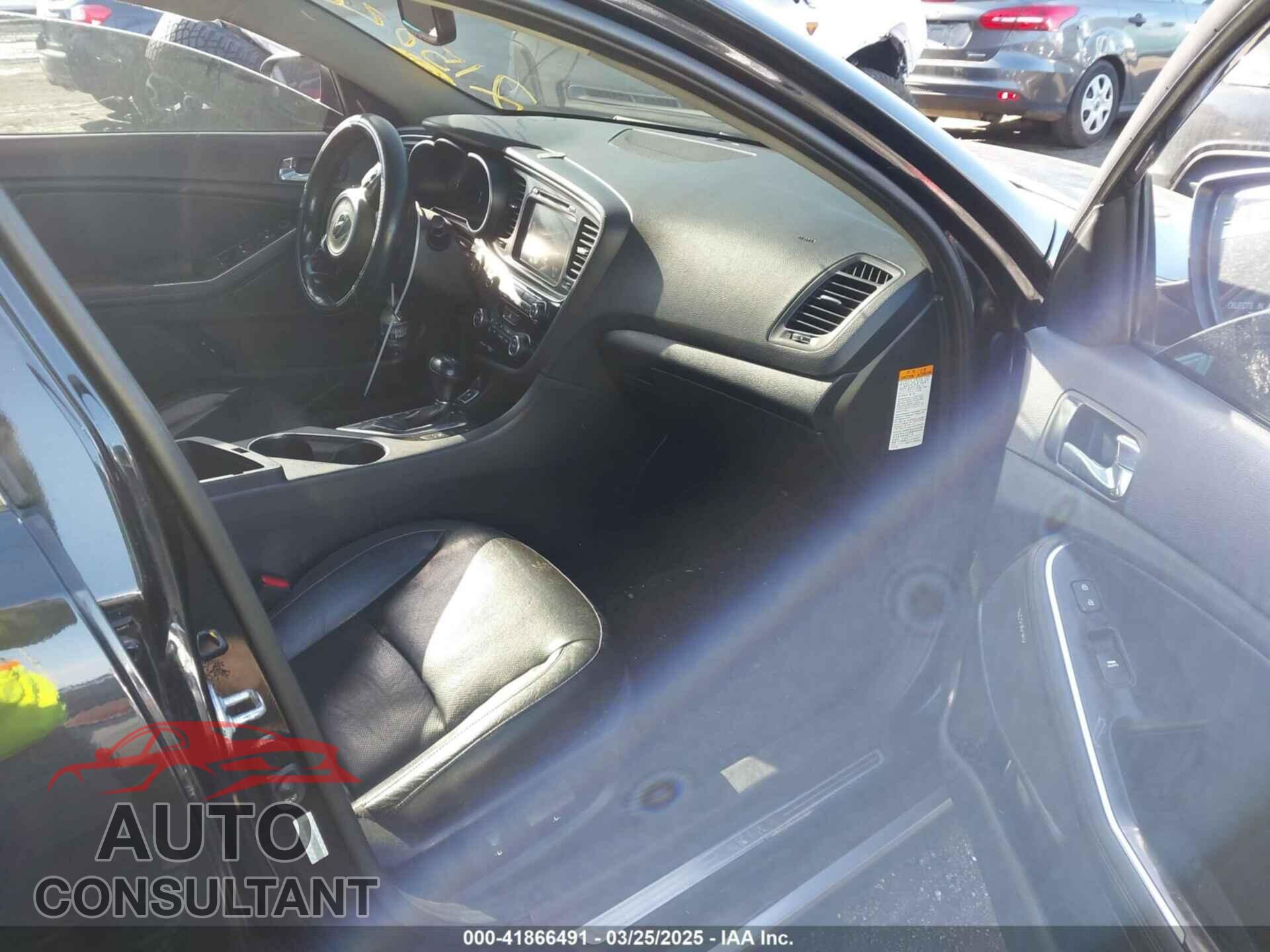 KIA OPTIMA HYBRID 2014 - KNAGN4AD8E5072953