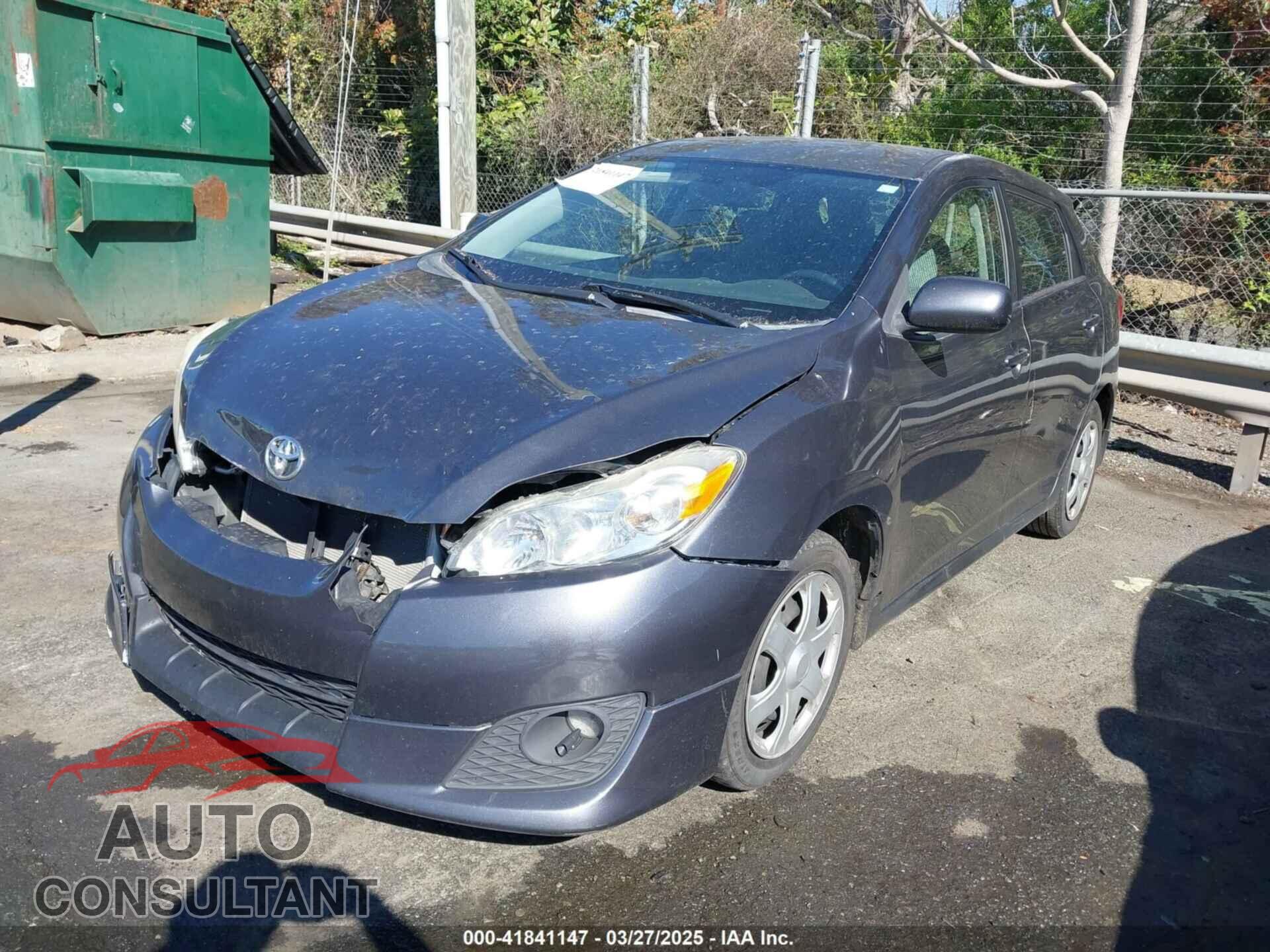 TOYOTA MATRIX 2009 - 2T1KE40E59C011916