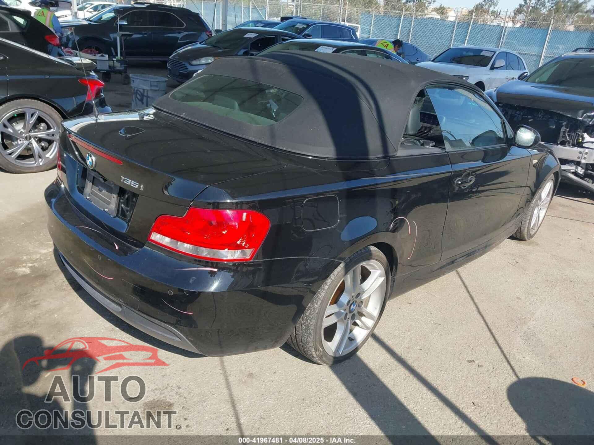BMW 135I 2012 - WBAUN7C51CVM26609