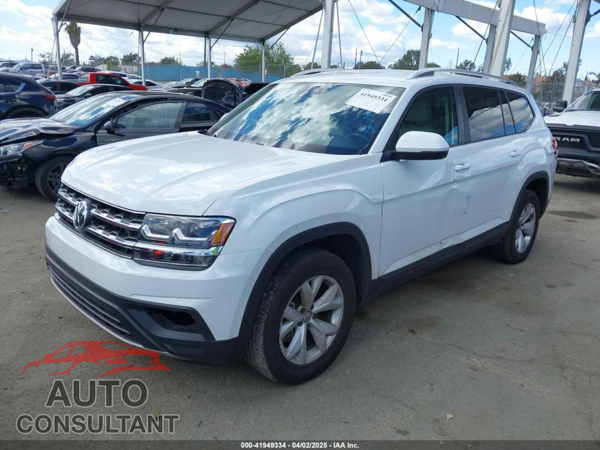 VOLKSWAGEN ATLAS 2018 - 1V2KR2CA3JC521663