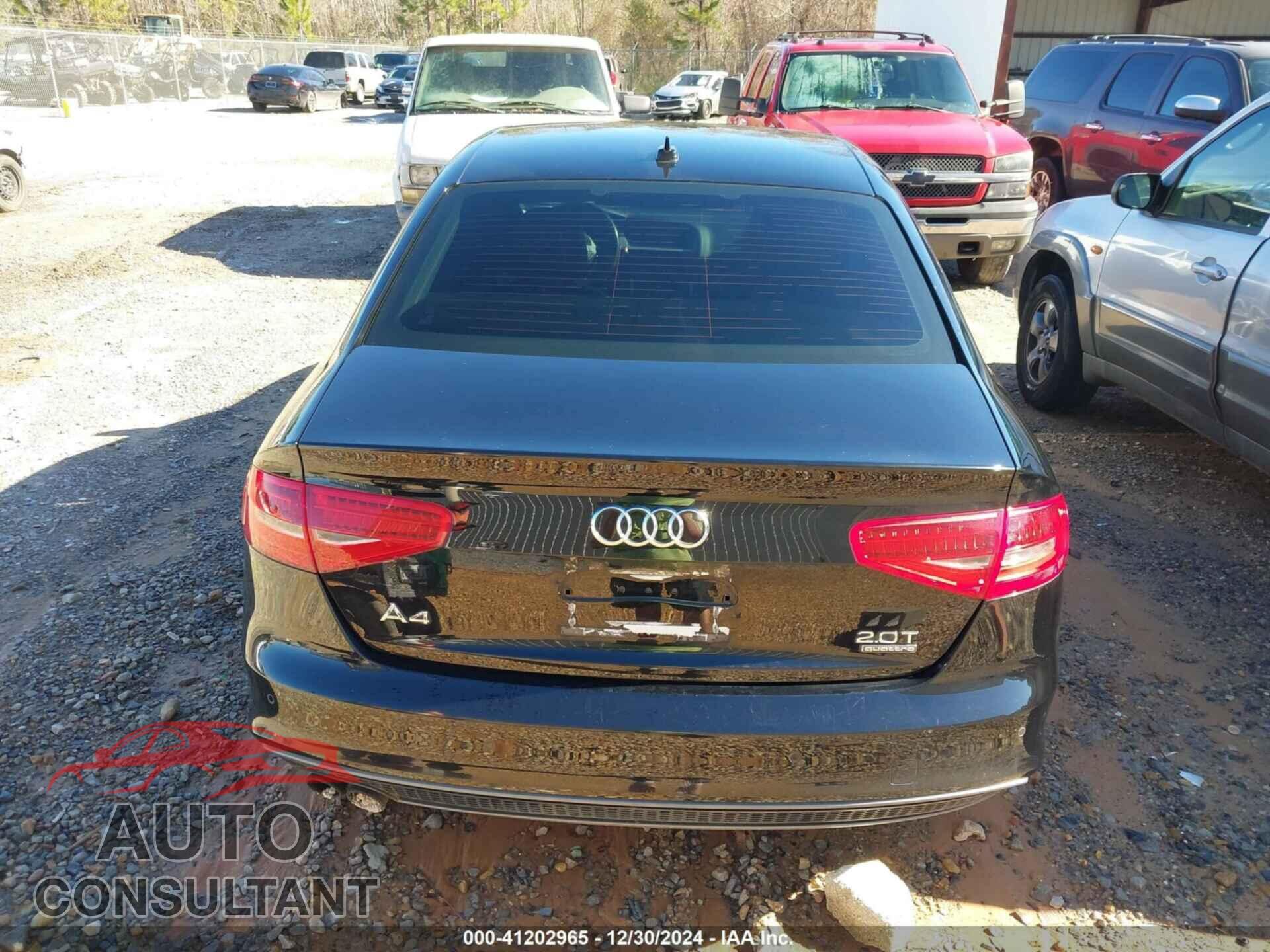 AUDI A4 2016 - WAUBFAFL9GN012964