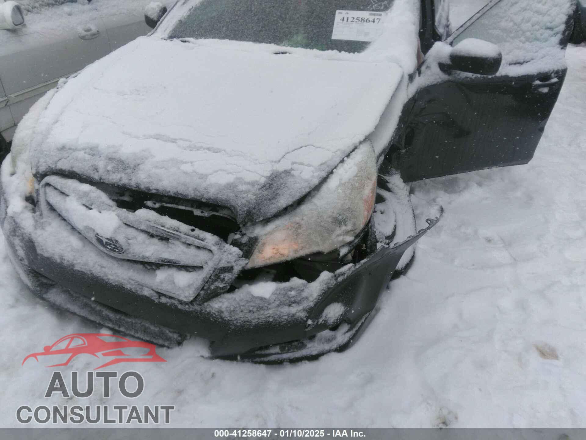 SUBARU LEGACY 2011 - 4S3BMCA63B3240632