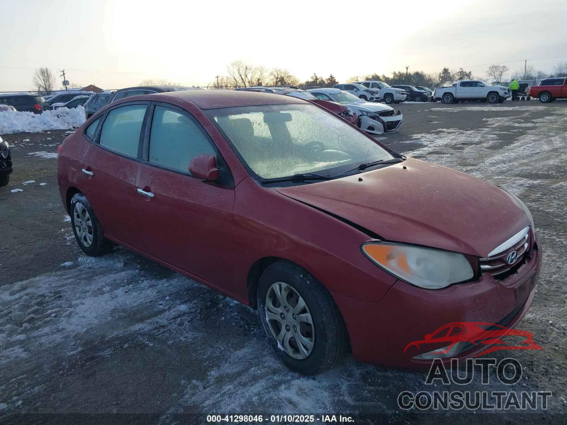 HYUNDAI ELANTRA 2010 - KMHDU4ADXAU099611