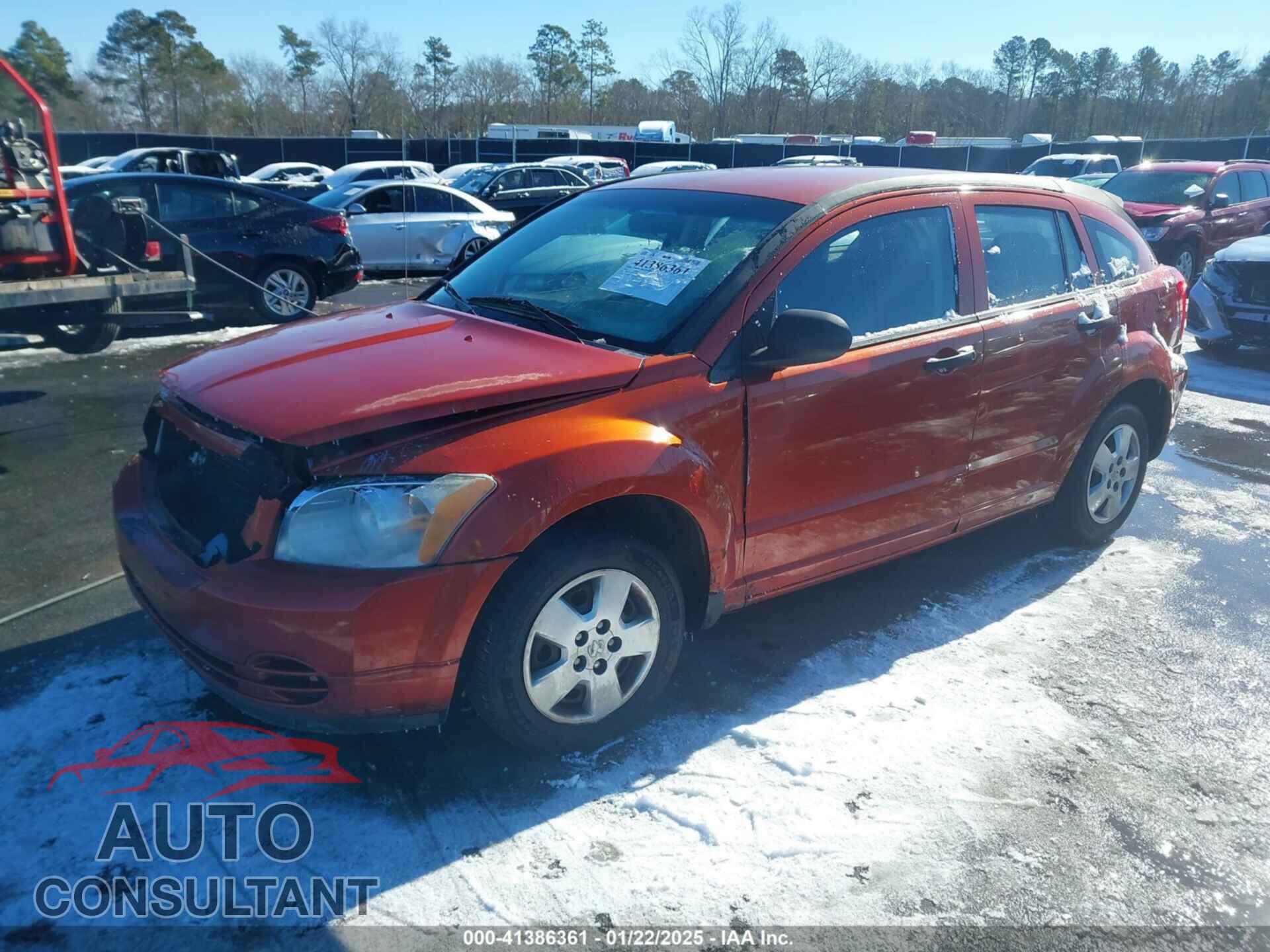 DODGE CALIBER 2009 - 1B3HB28A39D233531