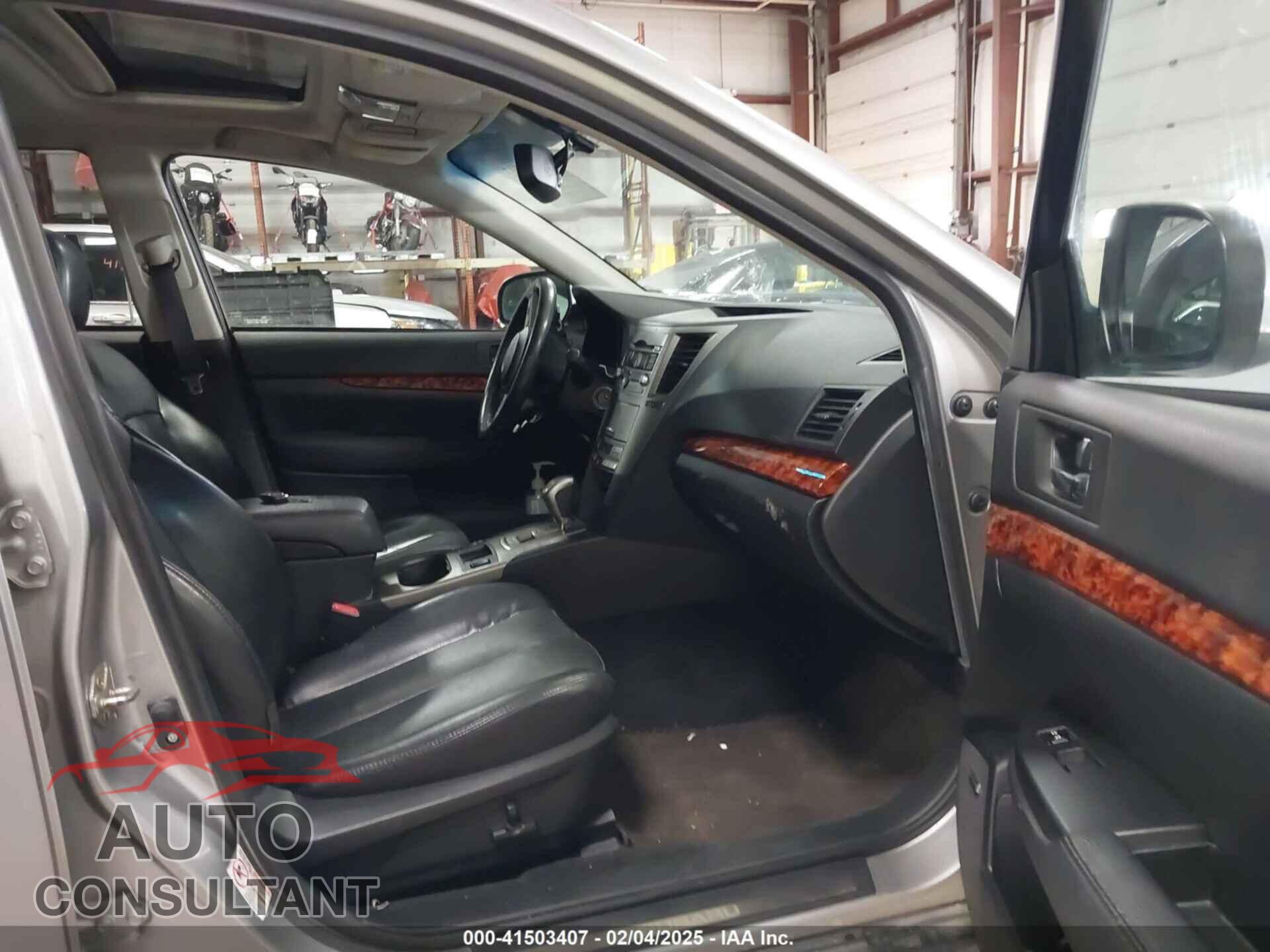 SUBARU OUTBACK 2011 - 4S4BRCKC9B3354541